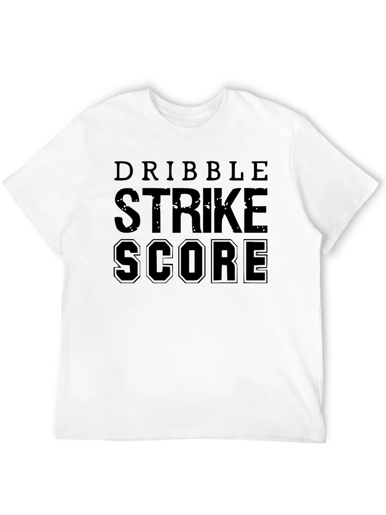 Dribble Strike Score Mens Graphic Tee