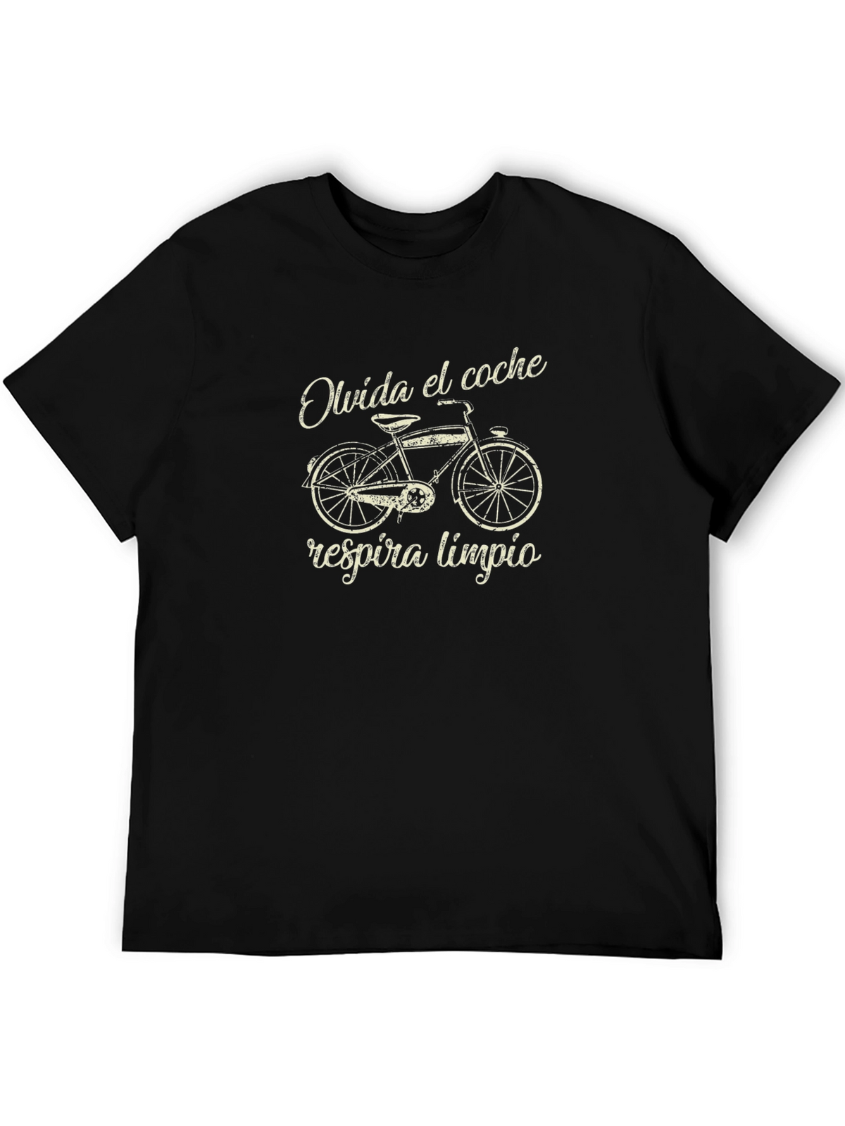 Forget The Car Bicycle Graphic T-Shirt