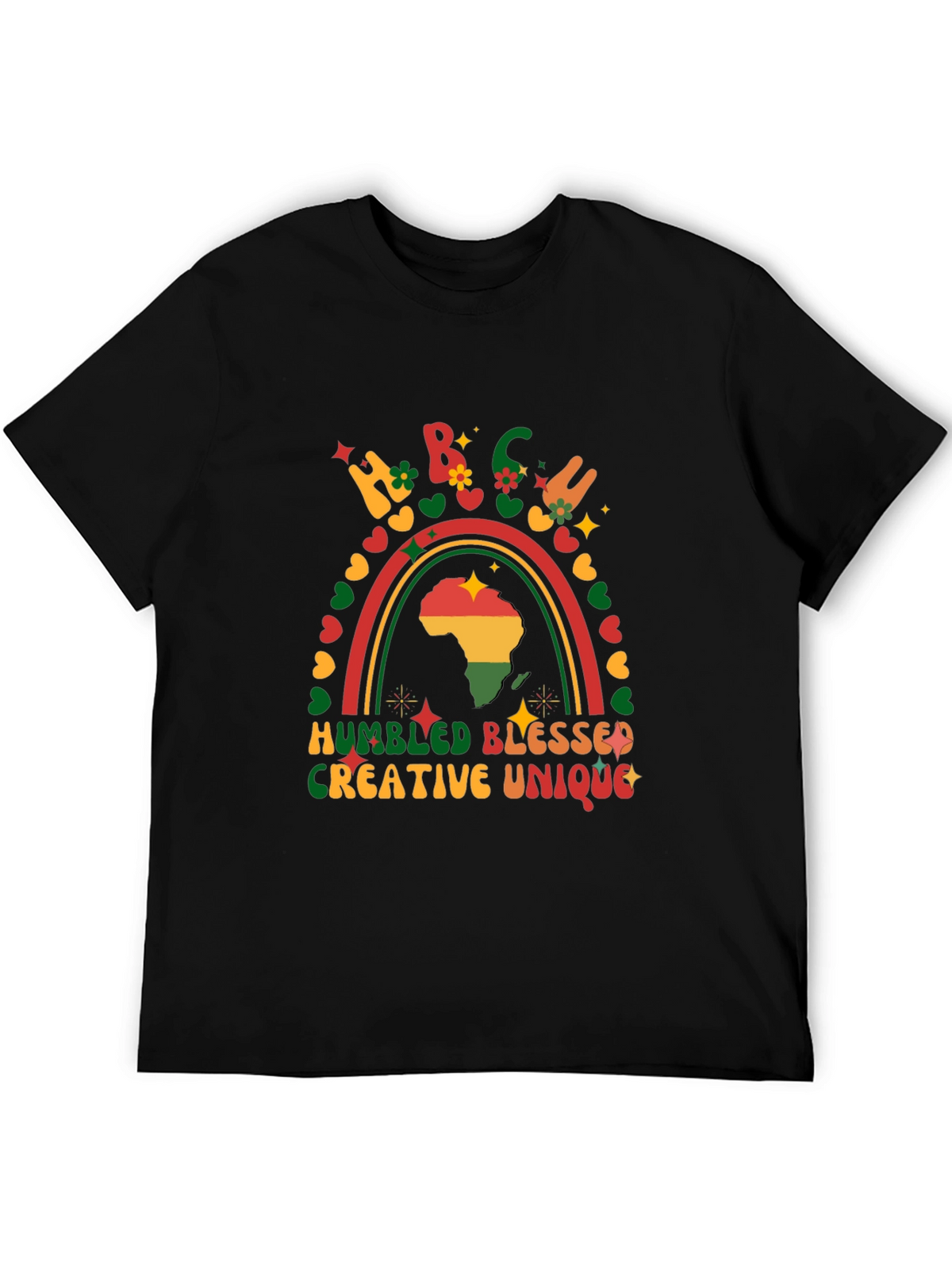 Humbled Blessed Creative Unique Black Pride T-Shirt