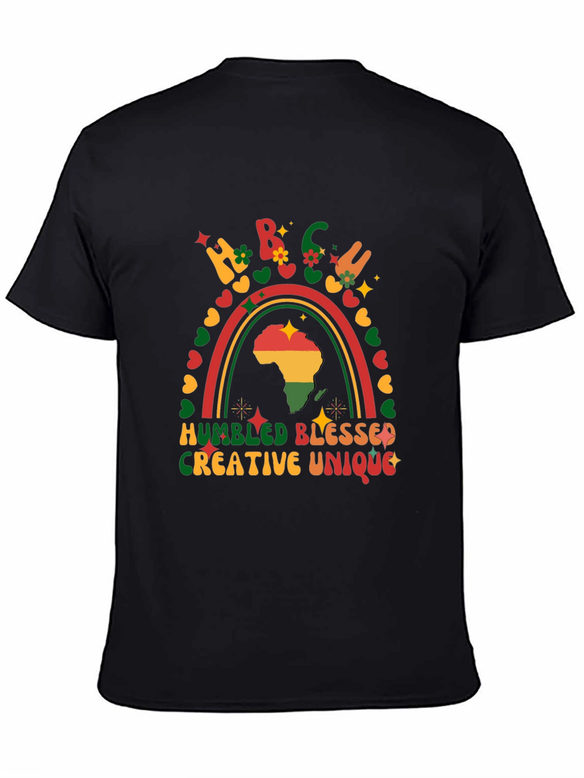 Humbled Blessed Creative Unique Black Pride T-Shirt