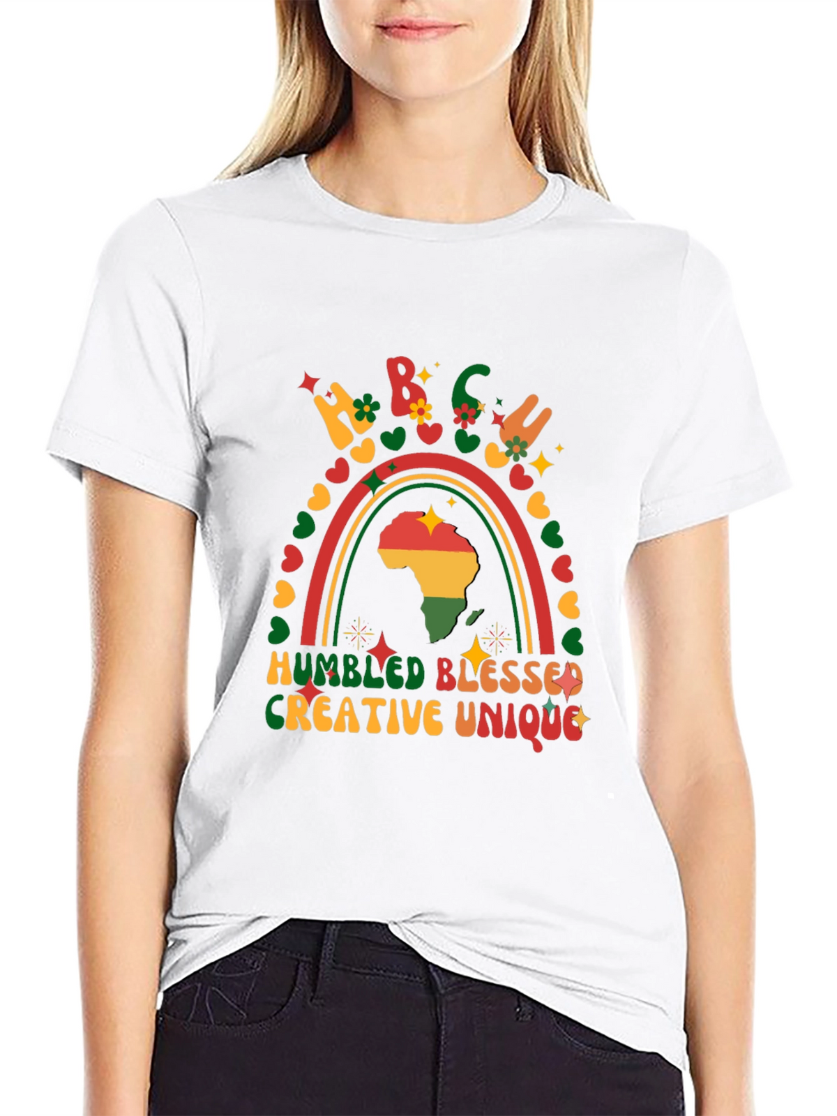 Humbled Blessed Creative Unique Black Pride T-Shirt