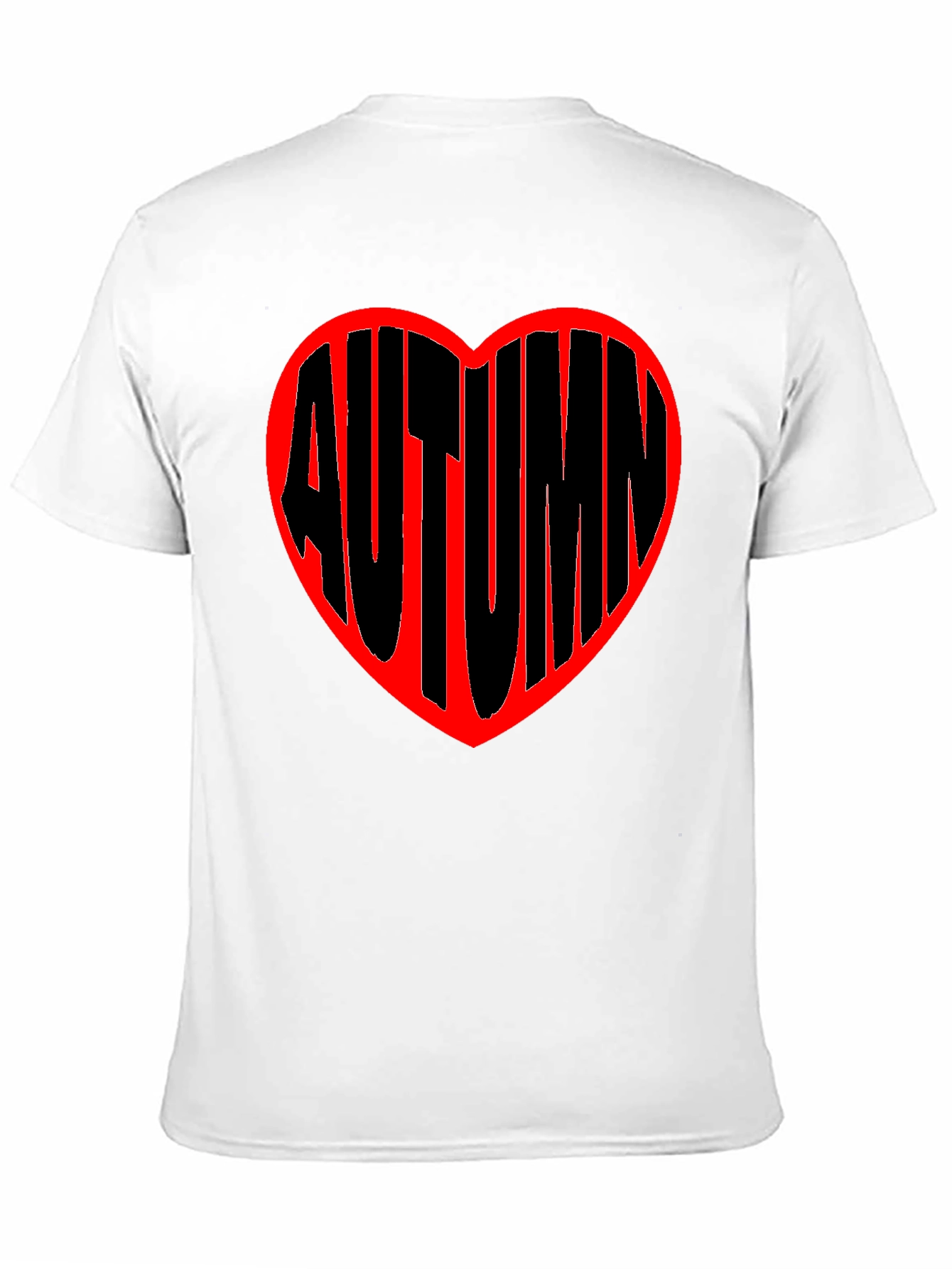 Autumn Heart Graphic Tee - Stylish Fall Fashion