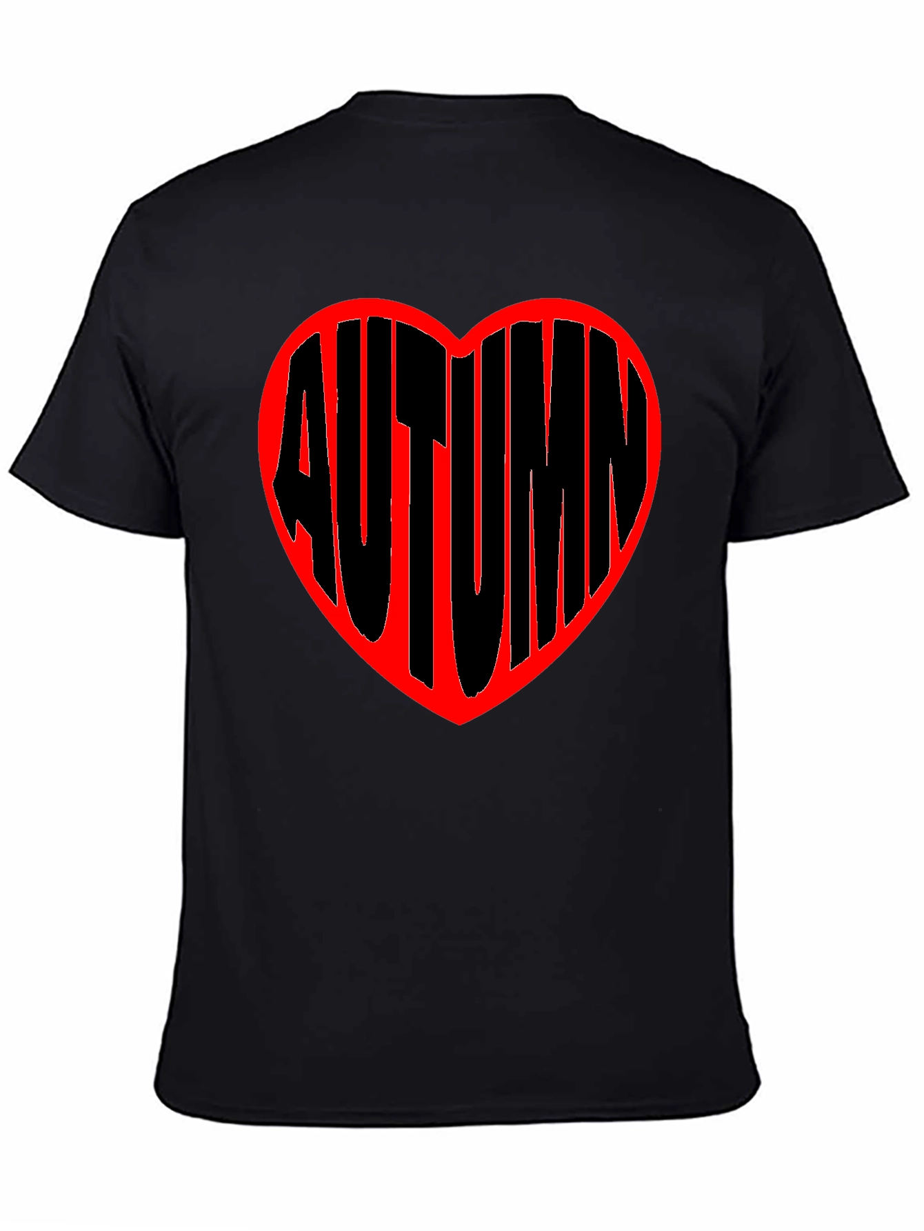 Autumn Heart Graphic Tee - Stylish Fall Fashion
