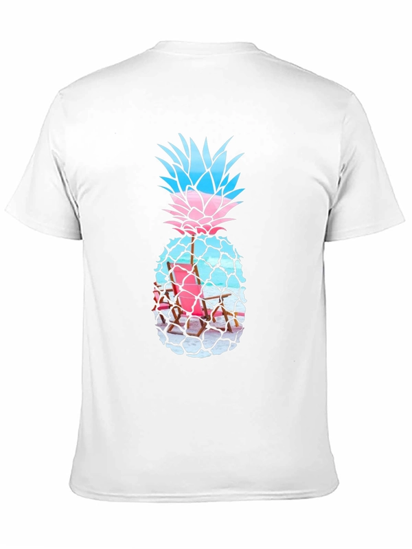 Tropical Pineapple Graphic Tee - Summer Vibes!