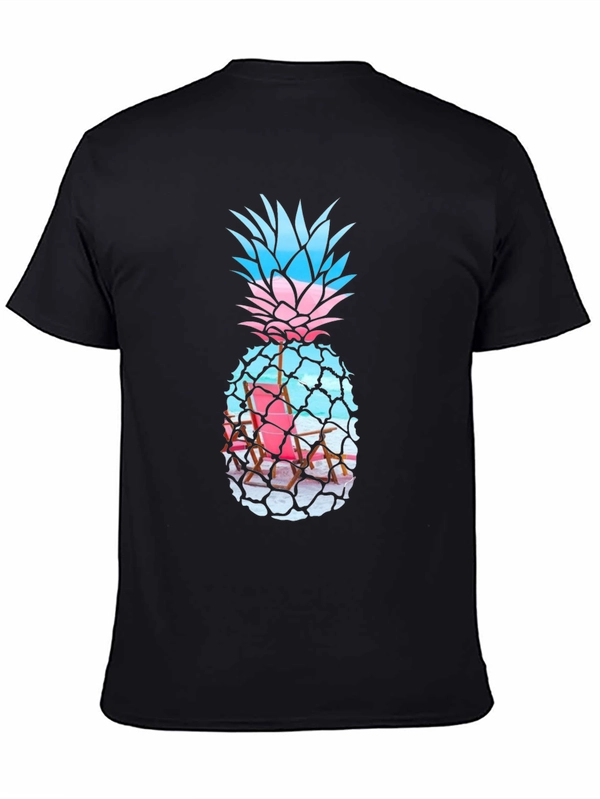 Tropical Pineapple Graphic Tee - Summer Vibes!