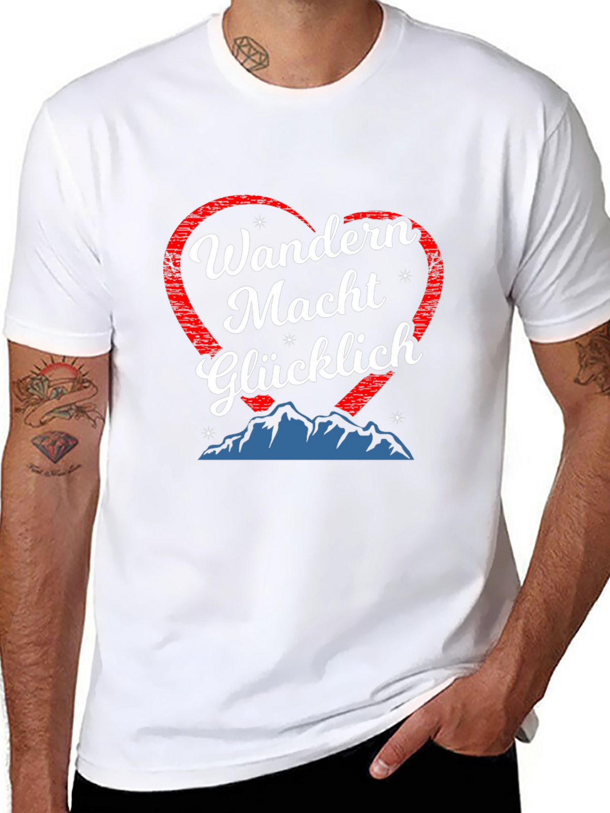Wandern Macht Glucklich Hiking T-Shirt