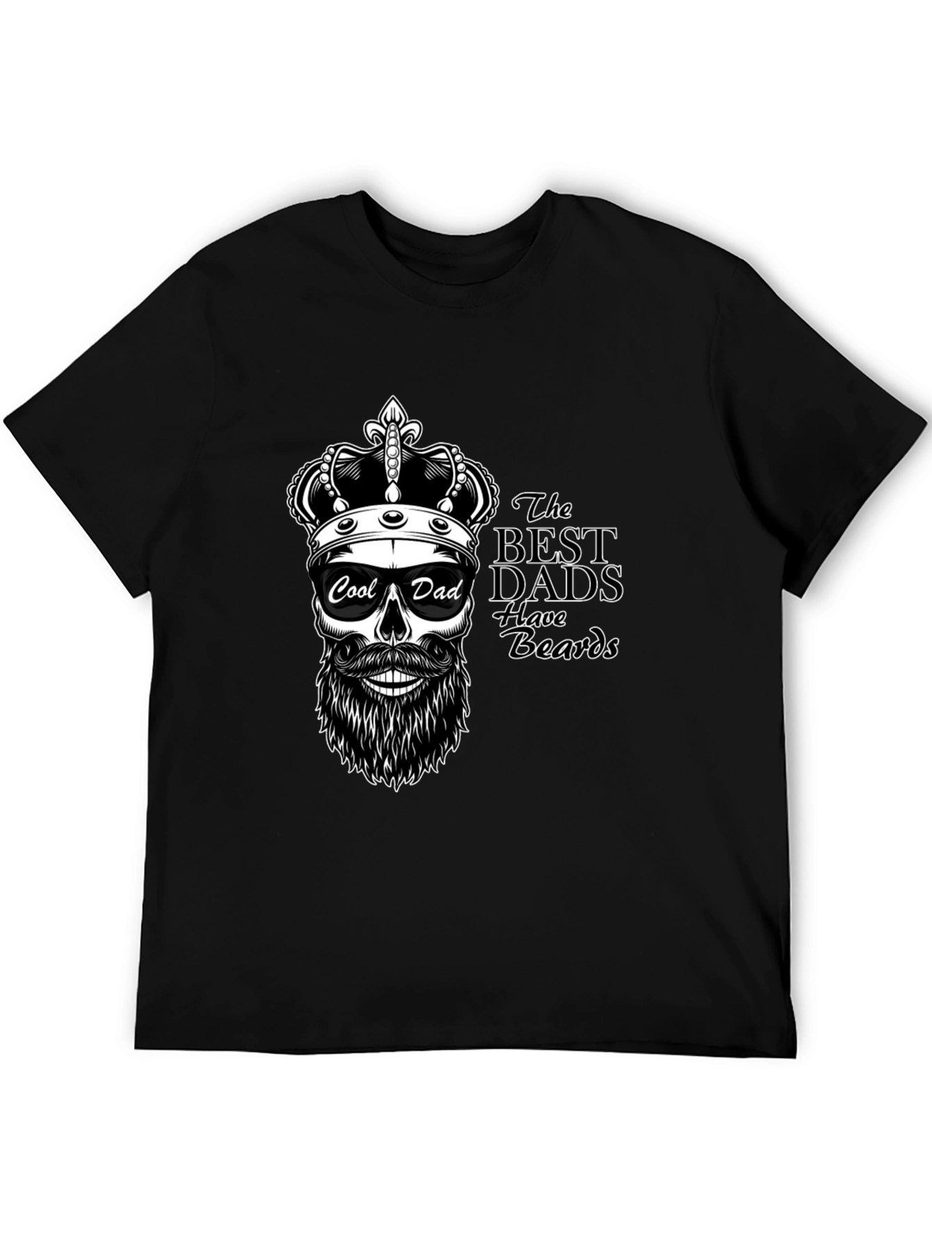 Cool Dad Skull Graphic T-Shirt