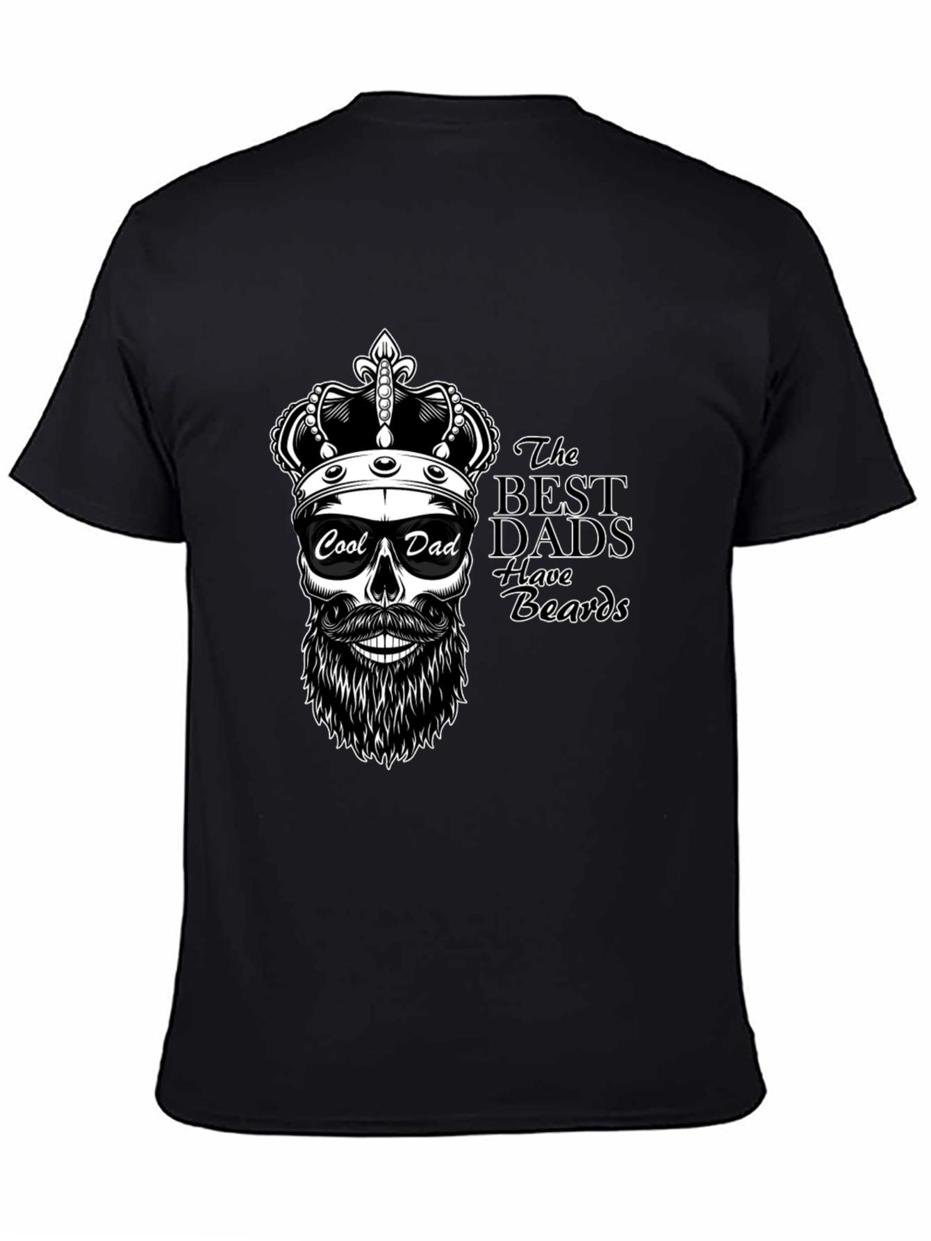 Cool Dad Skull Graphic T-Shirt