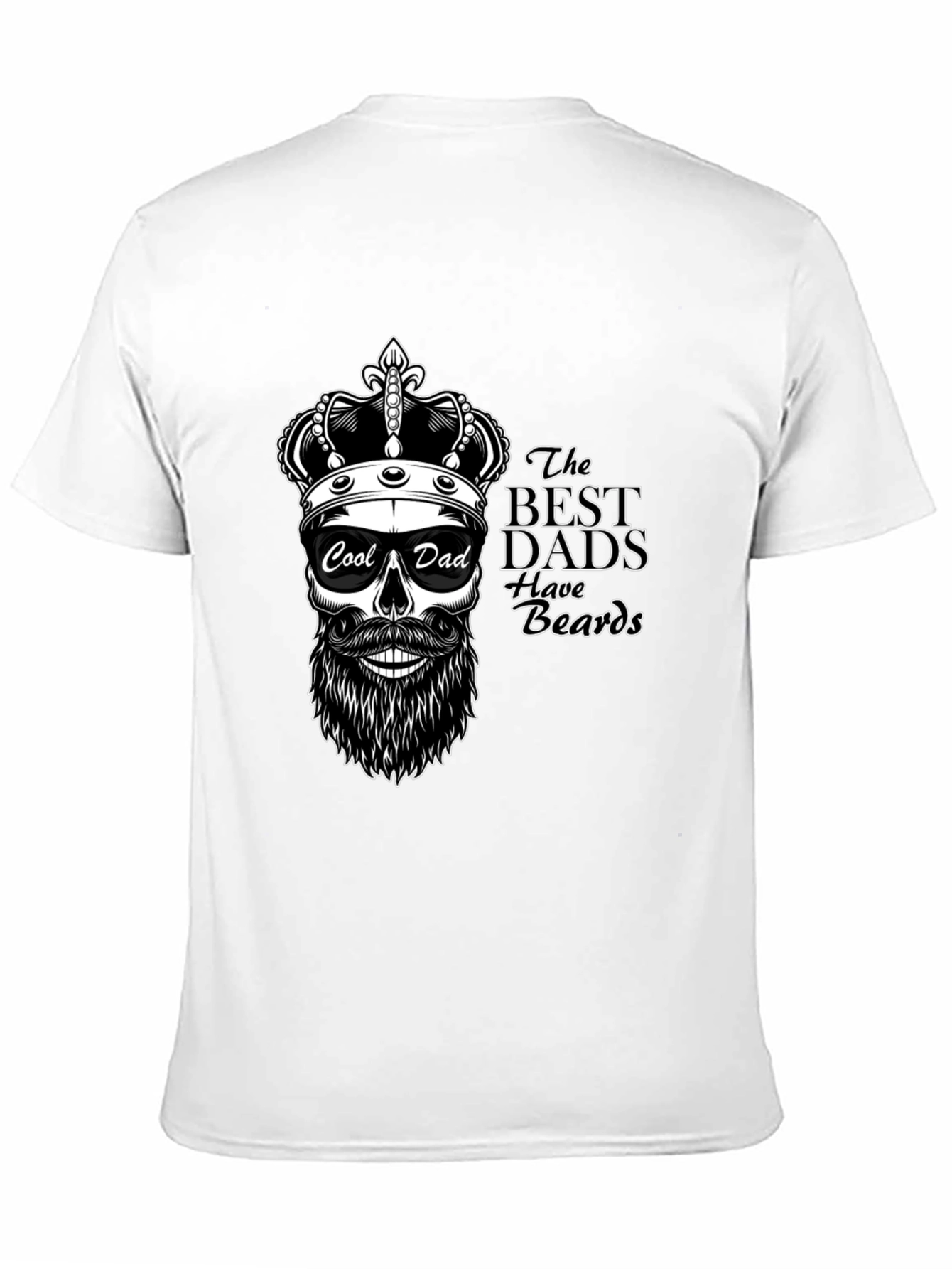 Cool Dad Skull Graphic T-Shirt
