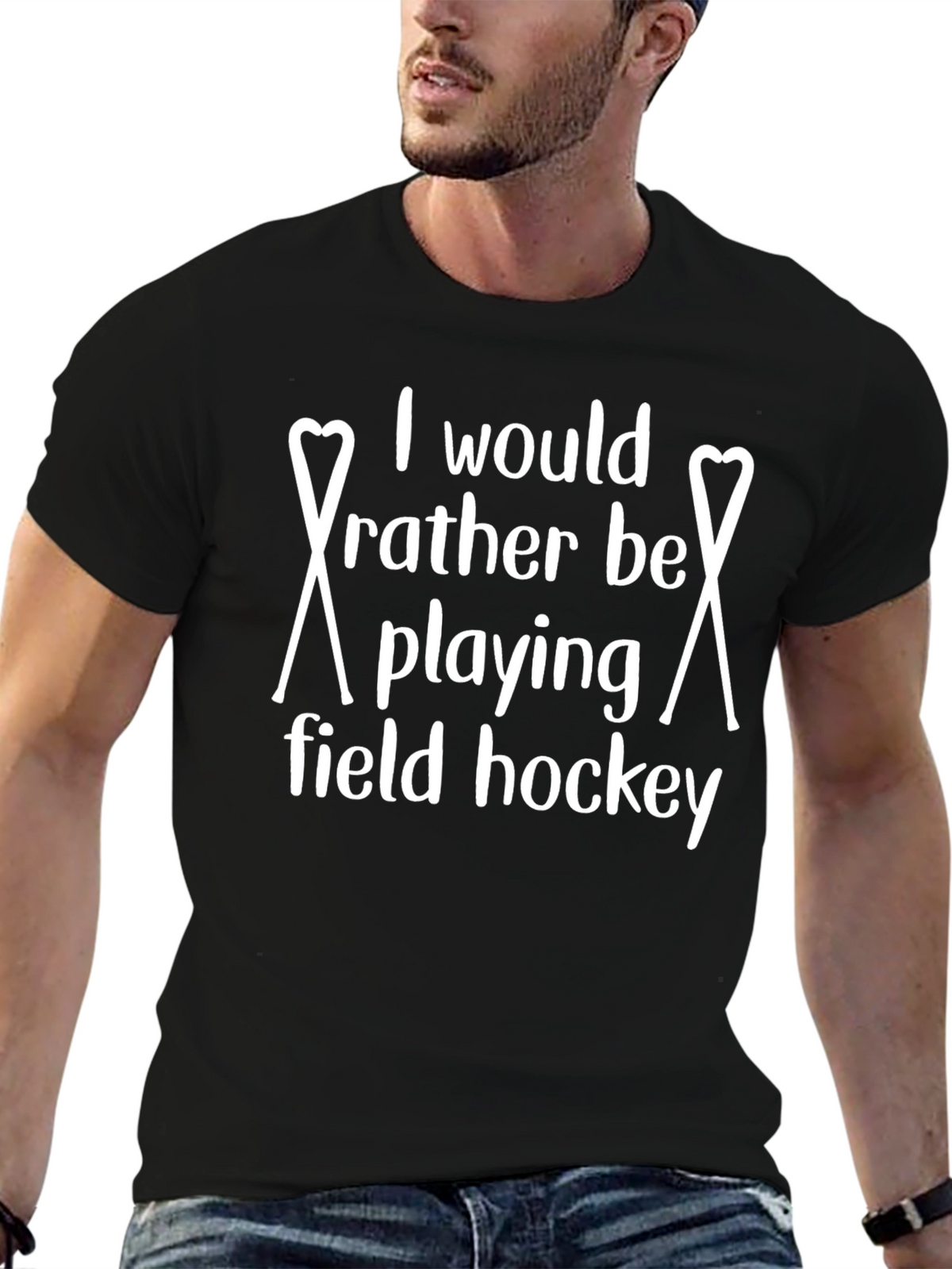 Field Hockey T-Shirt: Id Rather Be Playing
