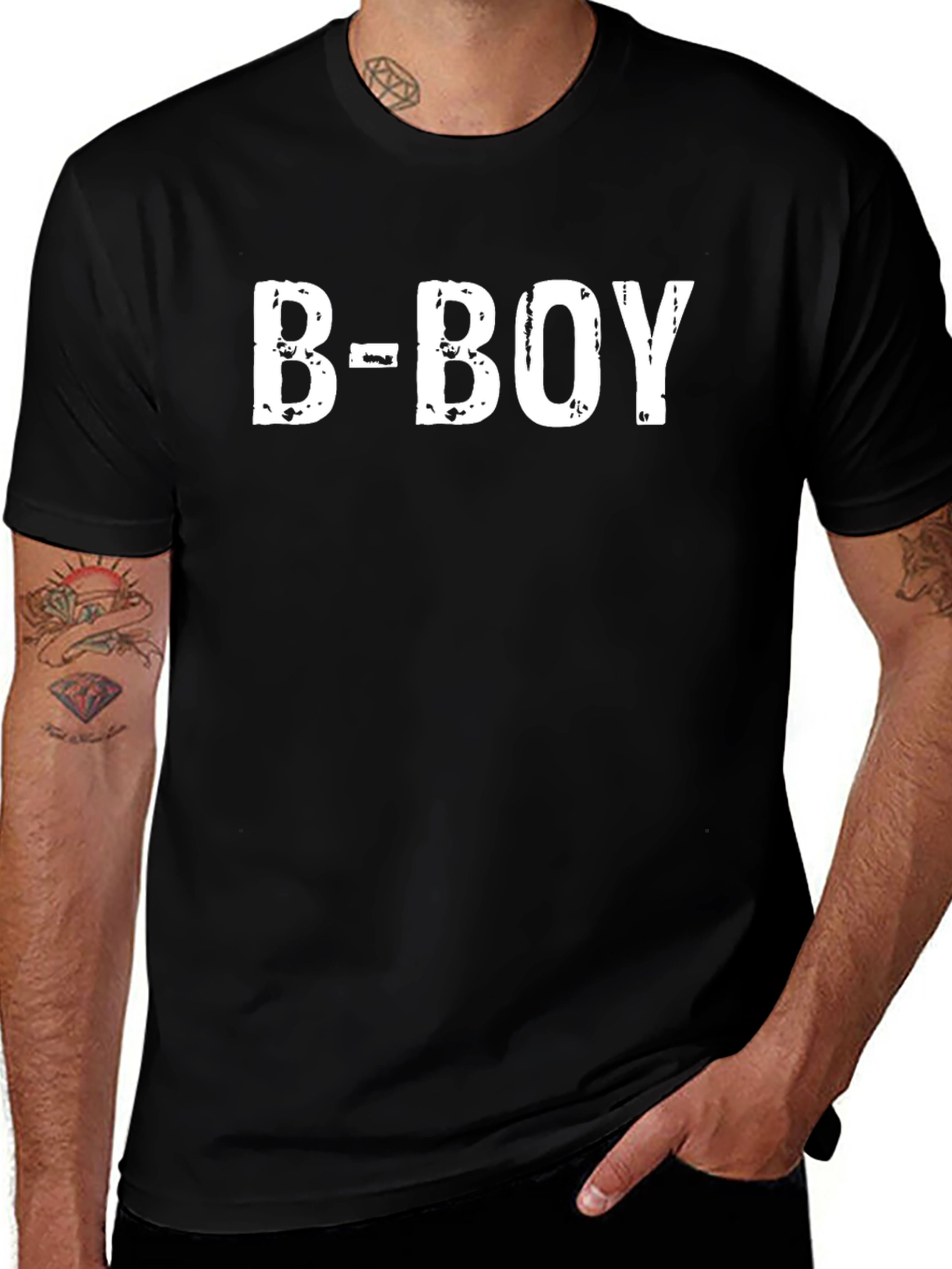 B-Boy Graphic Tee - Classic Style