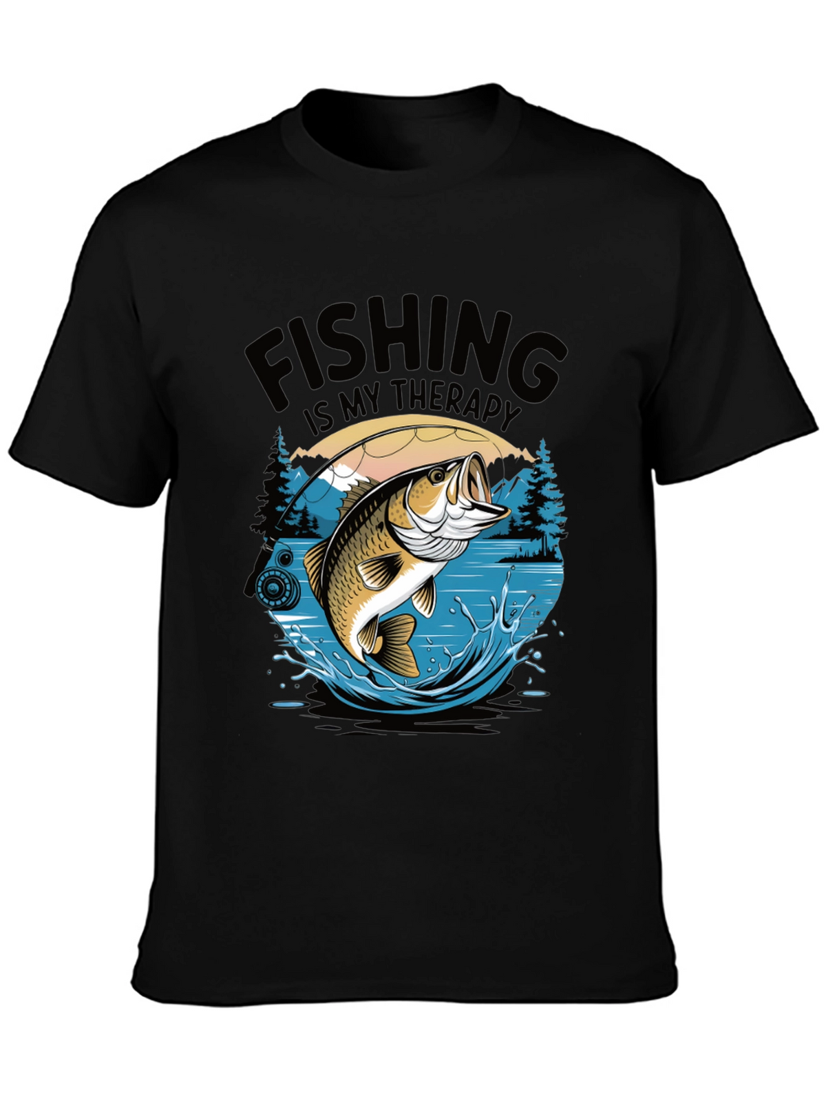 Fishing is My Therapy T-Shirt