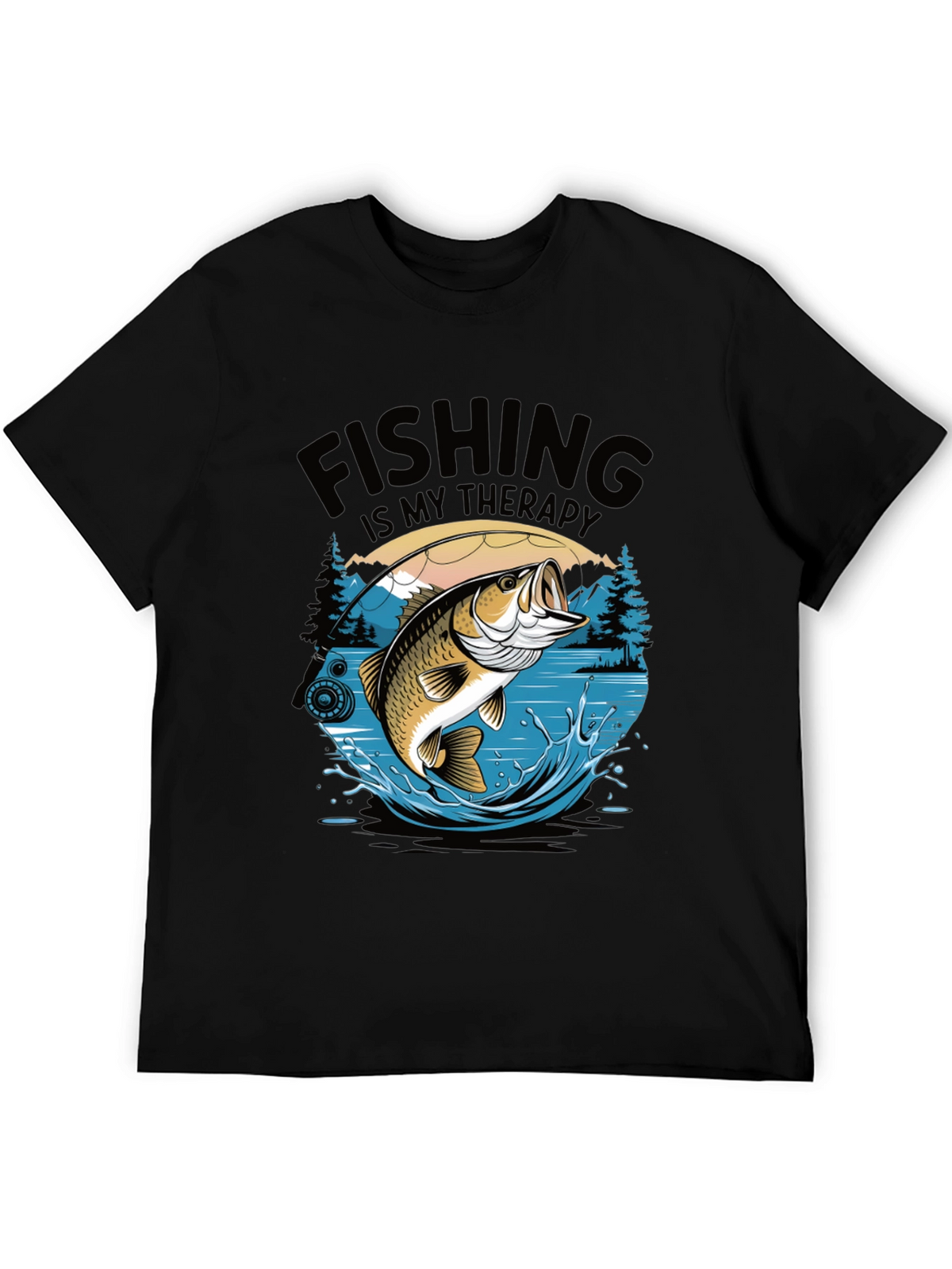 Fishing is My Therapy T-Shirt
