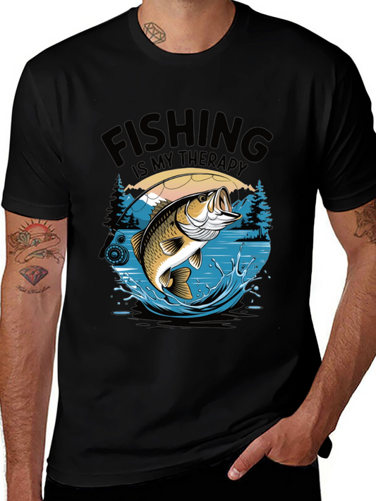 Fishing is My Therapy T-Shirt