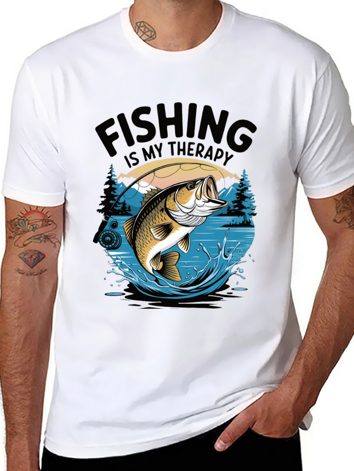 Fishing is My Therapy T-Shirt