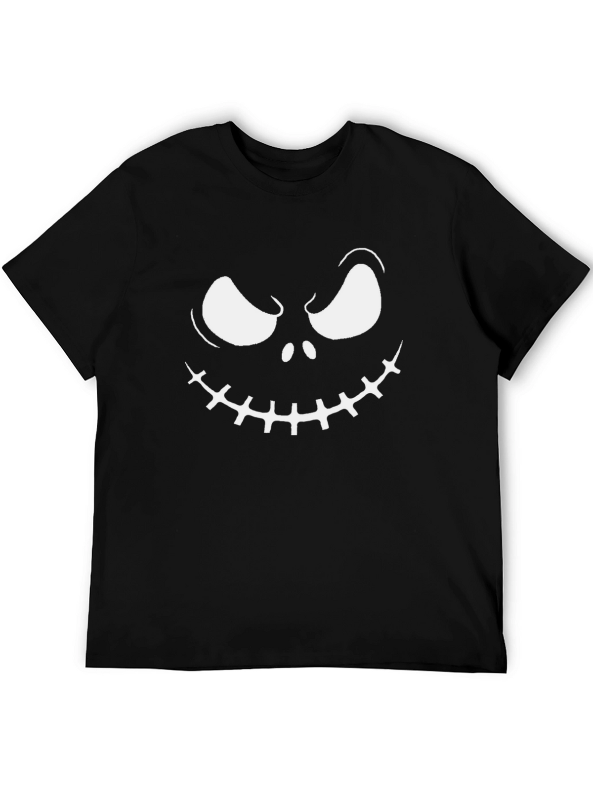 Jack Skellington Face Black T-Shirt