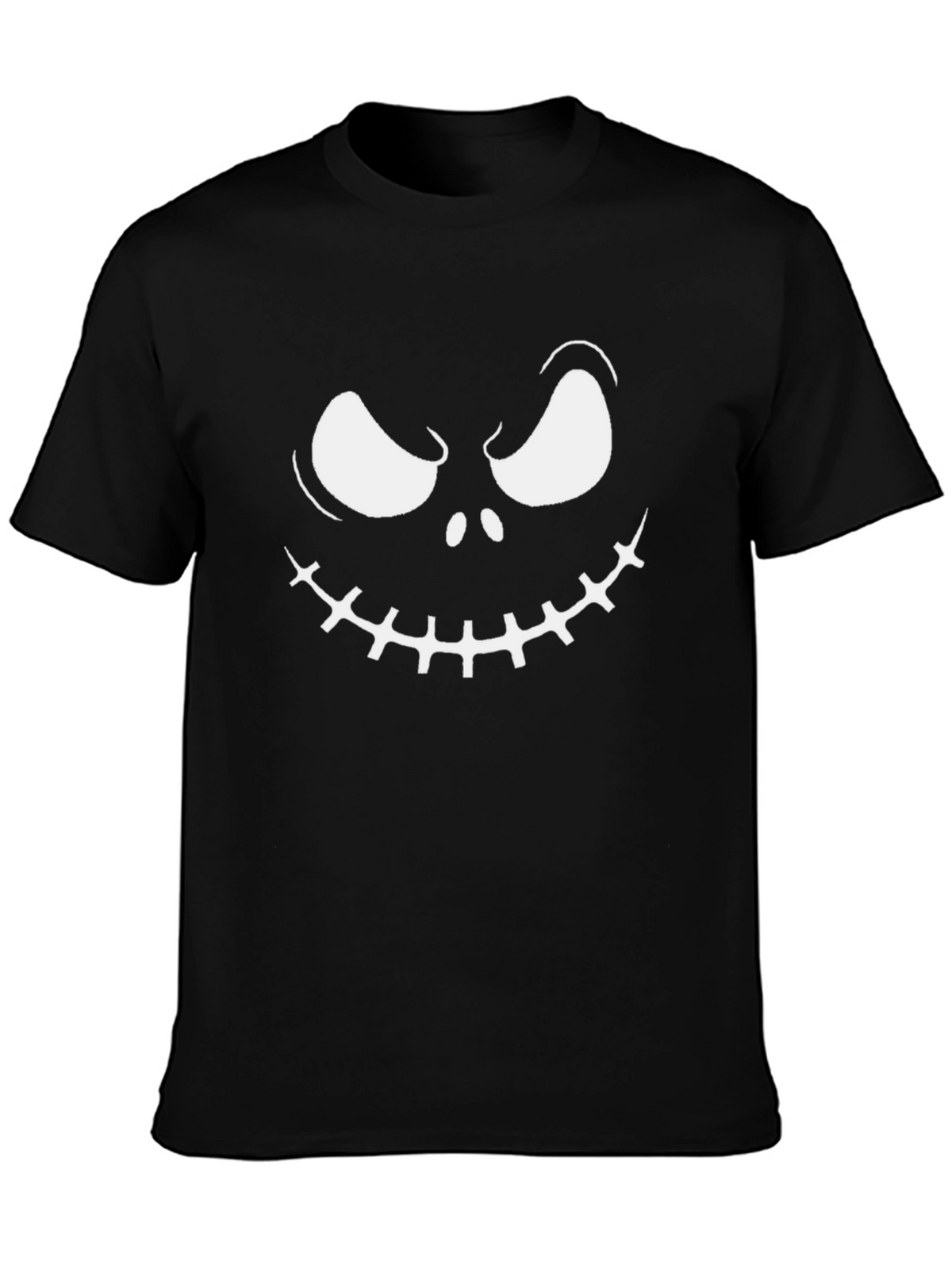 Jack Skellington Face Black T-Shirt