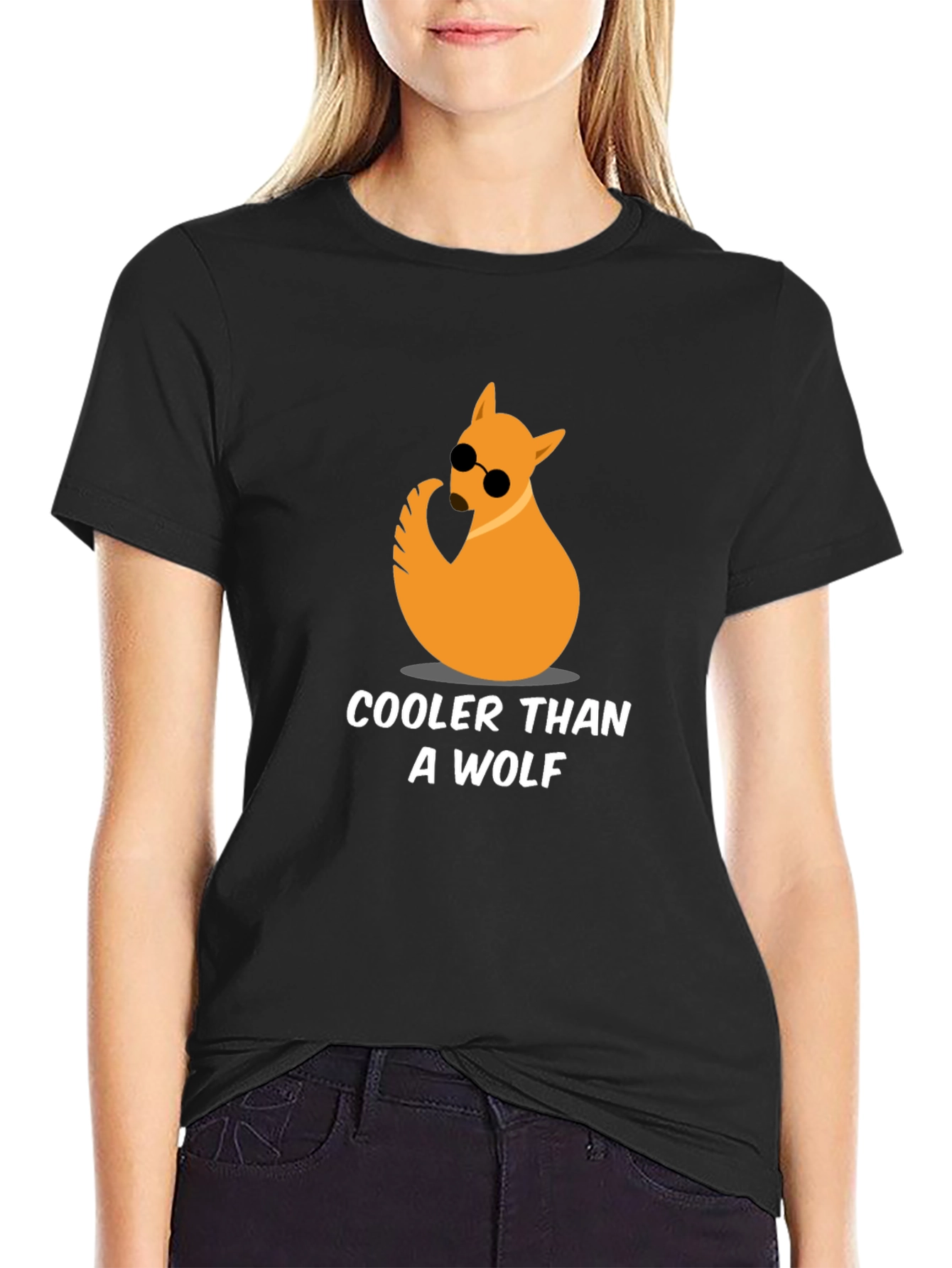 Cooler Than A Wolf Graphic Tee