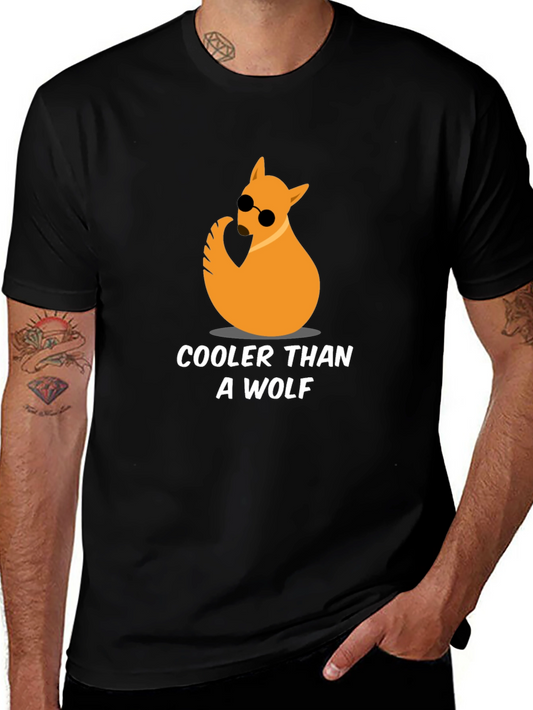 Cooler Than A Wolf Graphic Tee