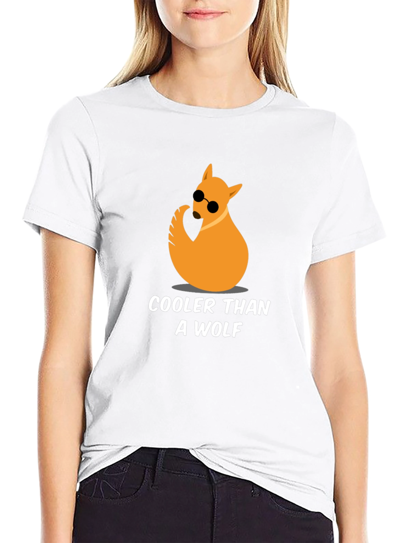 Cooler Than A Wolf Graphic Tee