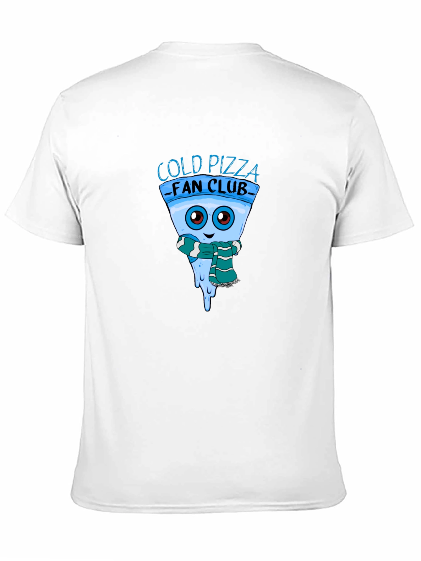 Cold Pizza Fan Club Black T-Shirt