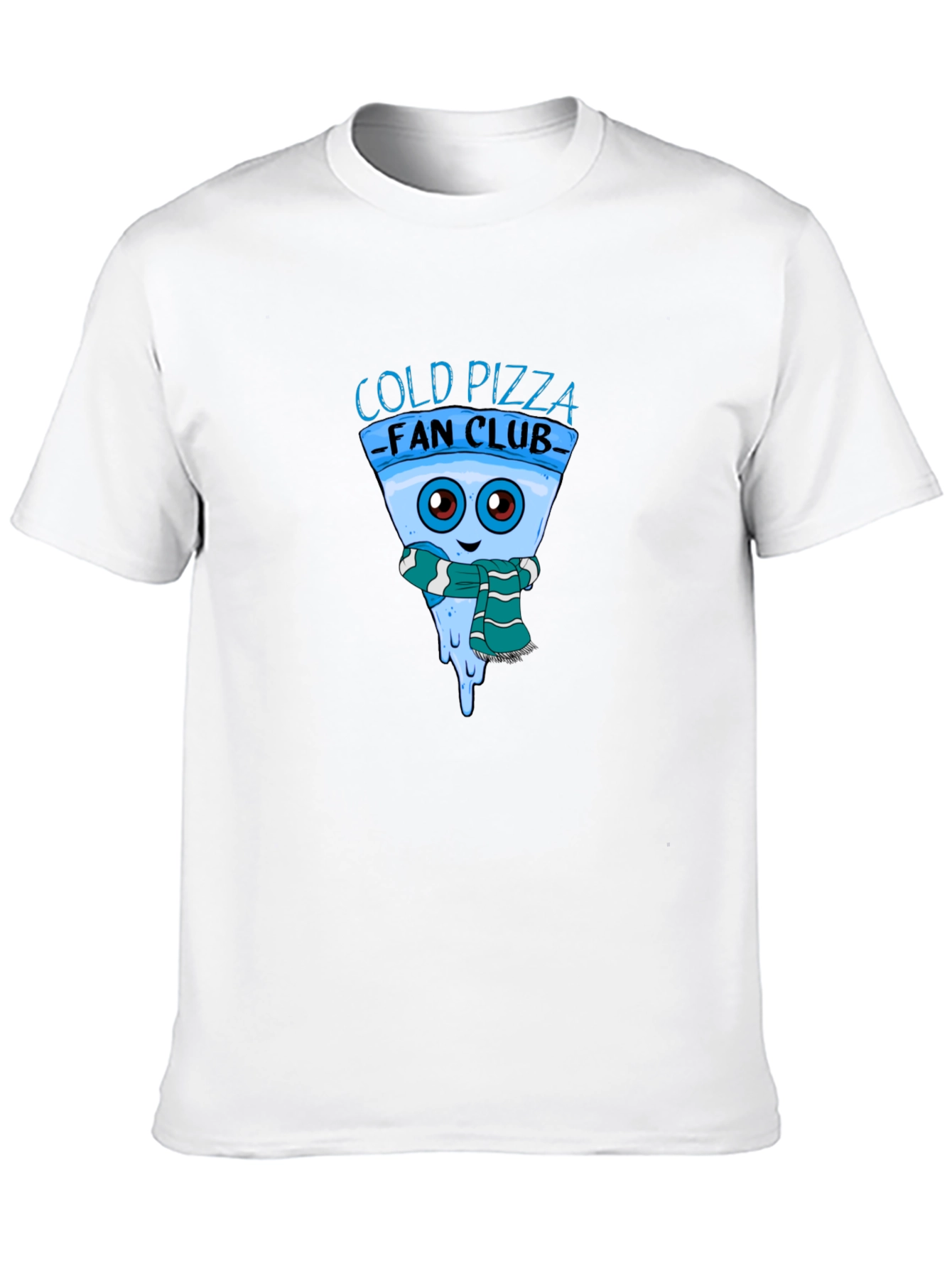 Cold Pizza Fan Club Black T-Shirt