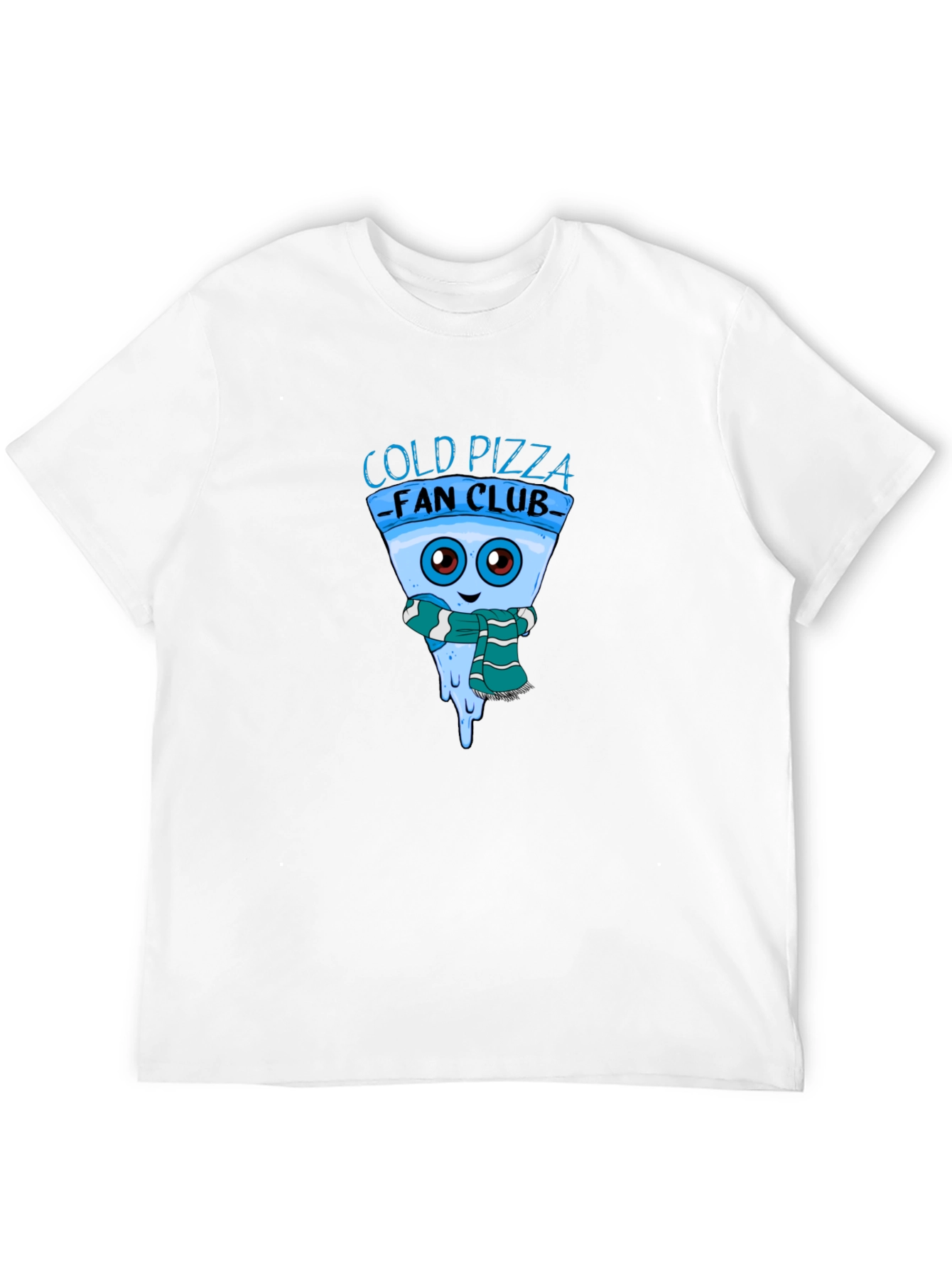 Cold Pizza Fan Club Black T-Shirt