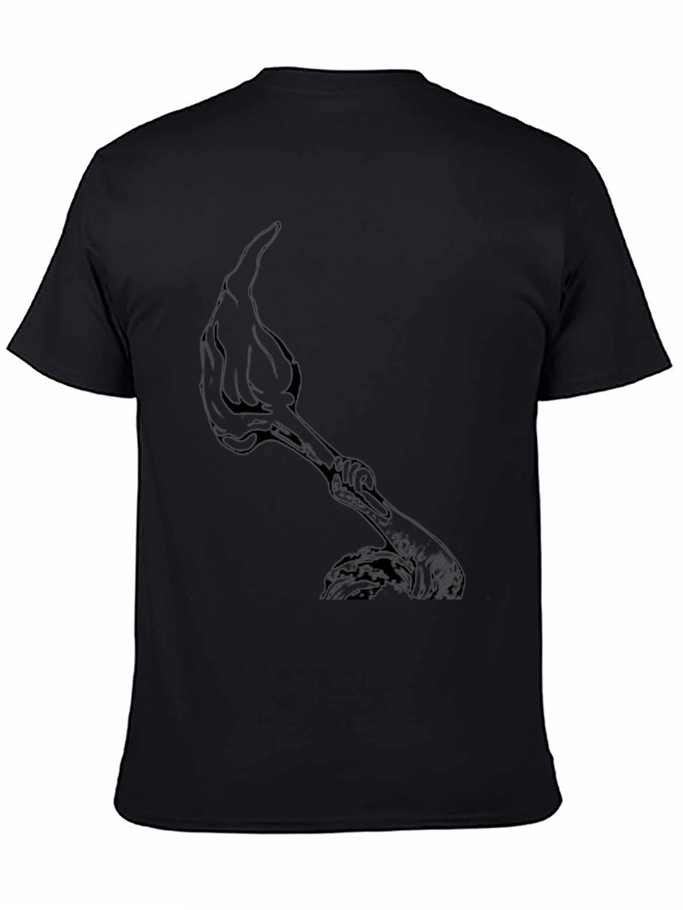 Torch Graphic Black T-Shirt