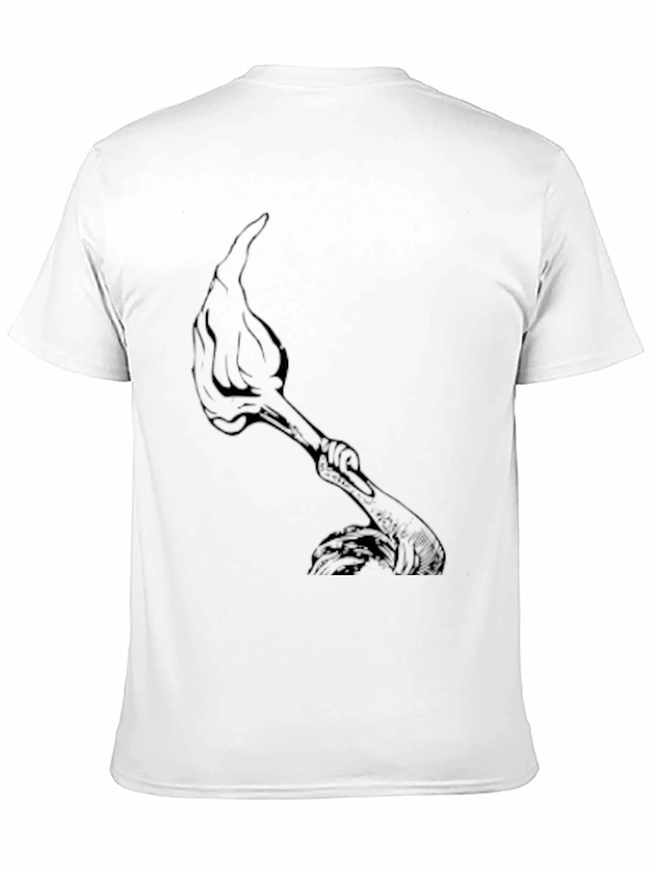 Torch Graphic Black T-Shirt