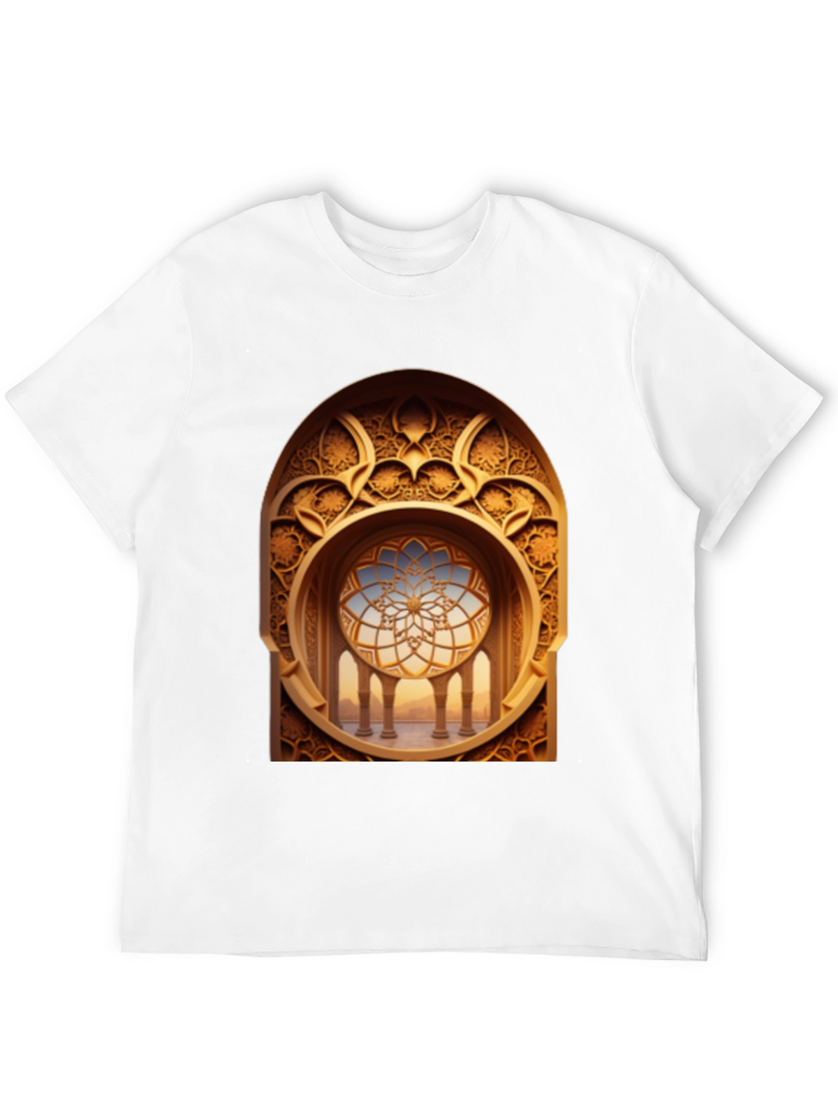 Ornate Window Graphic T-Shirt