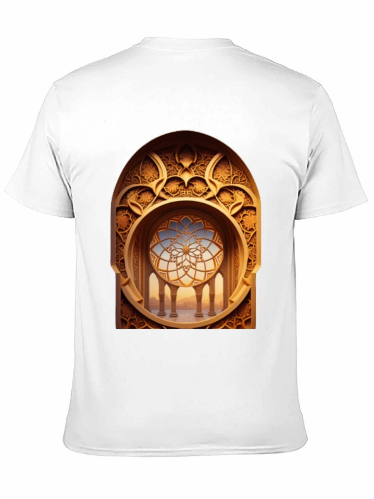 Ornate Window Graphic T-Shirt