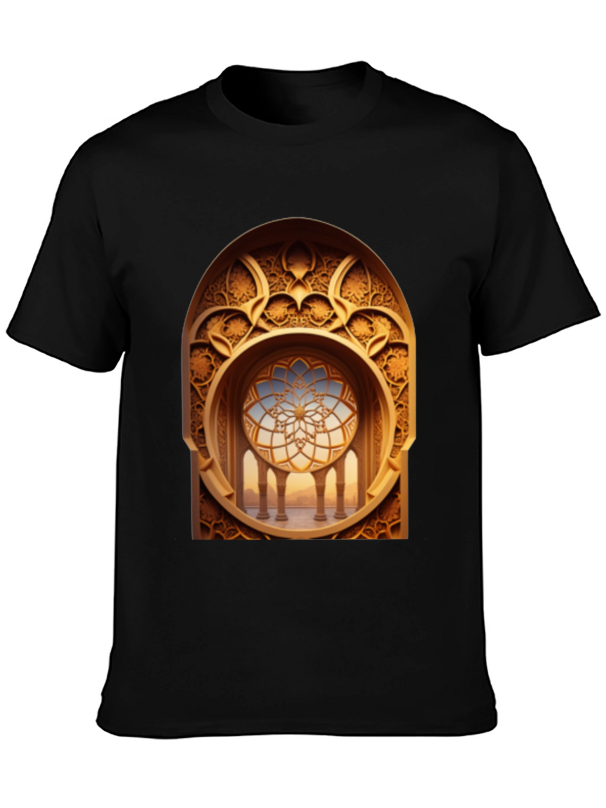 Ornate Window Graphic T-Shirt