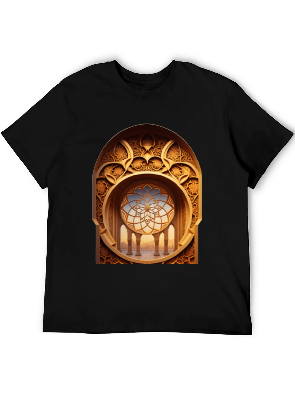 Ornate Window Graphic T-Shirt