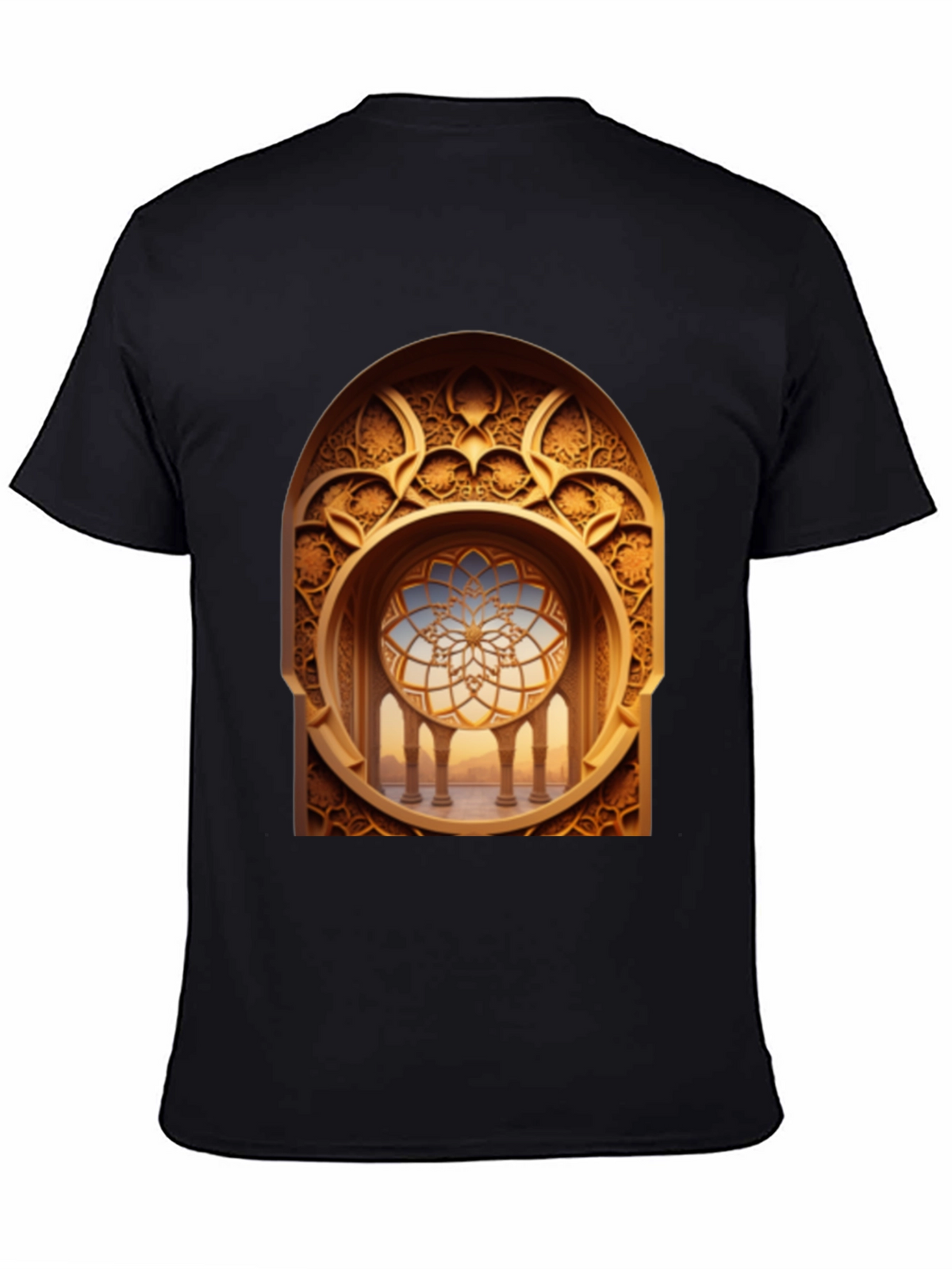 Ornate Window Graphic T-Shirt