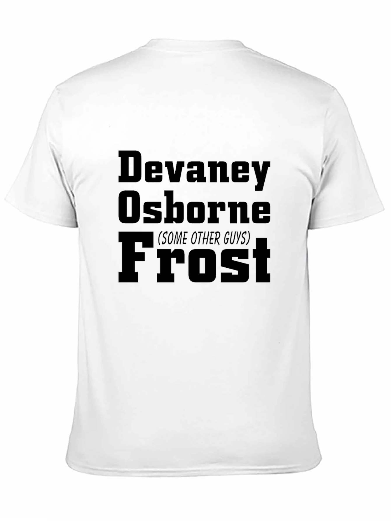 DeVaney Osborne Frost Mens T-Shirt