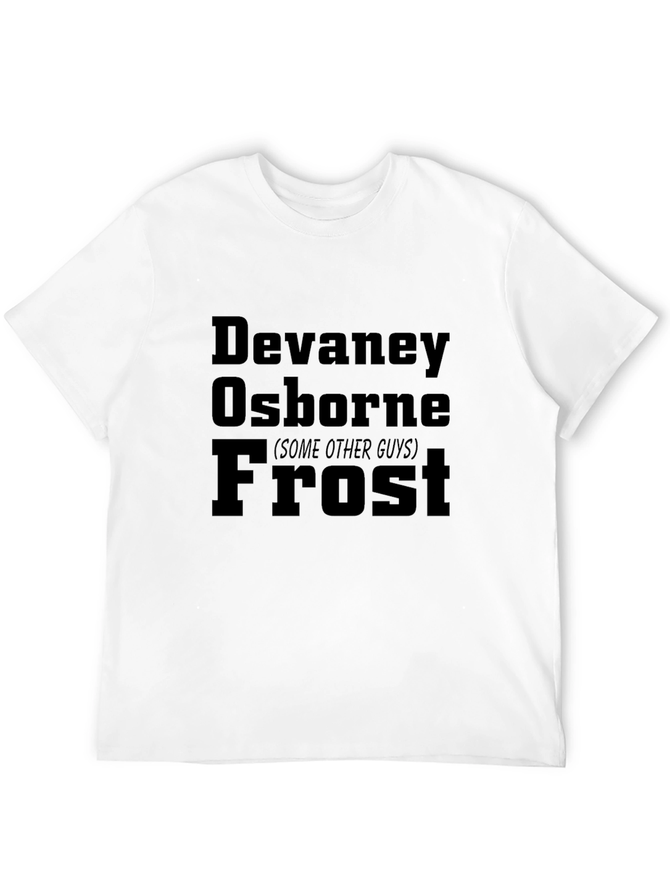 DeVaney Osborne Frost Mens T-Shirt