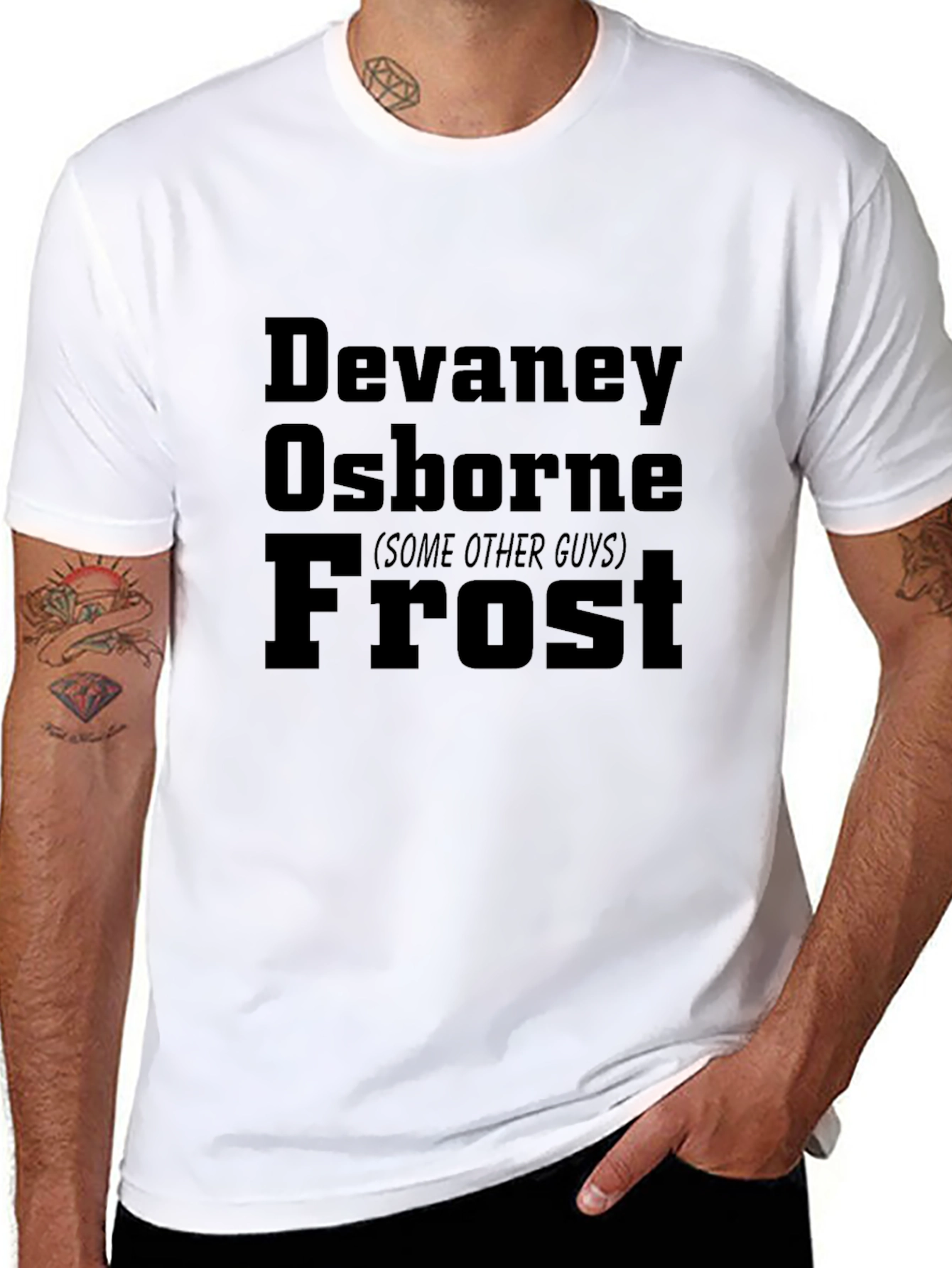 DeVaney Osborne Frost Mens T-Shirt