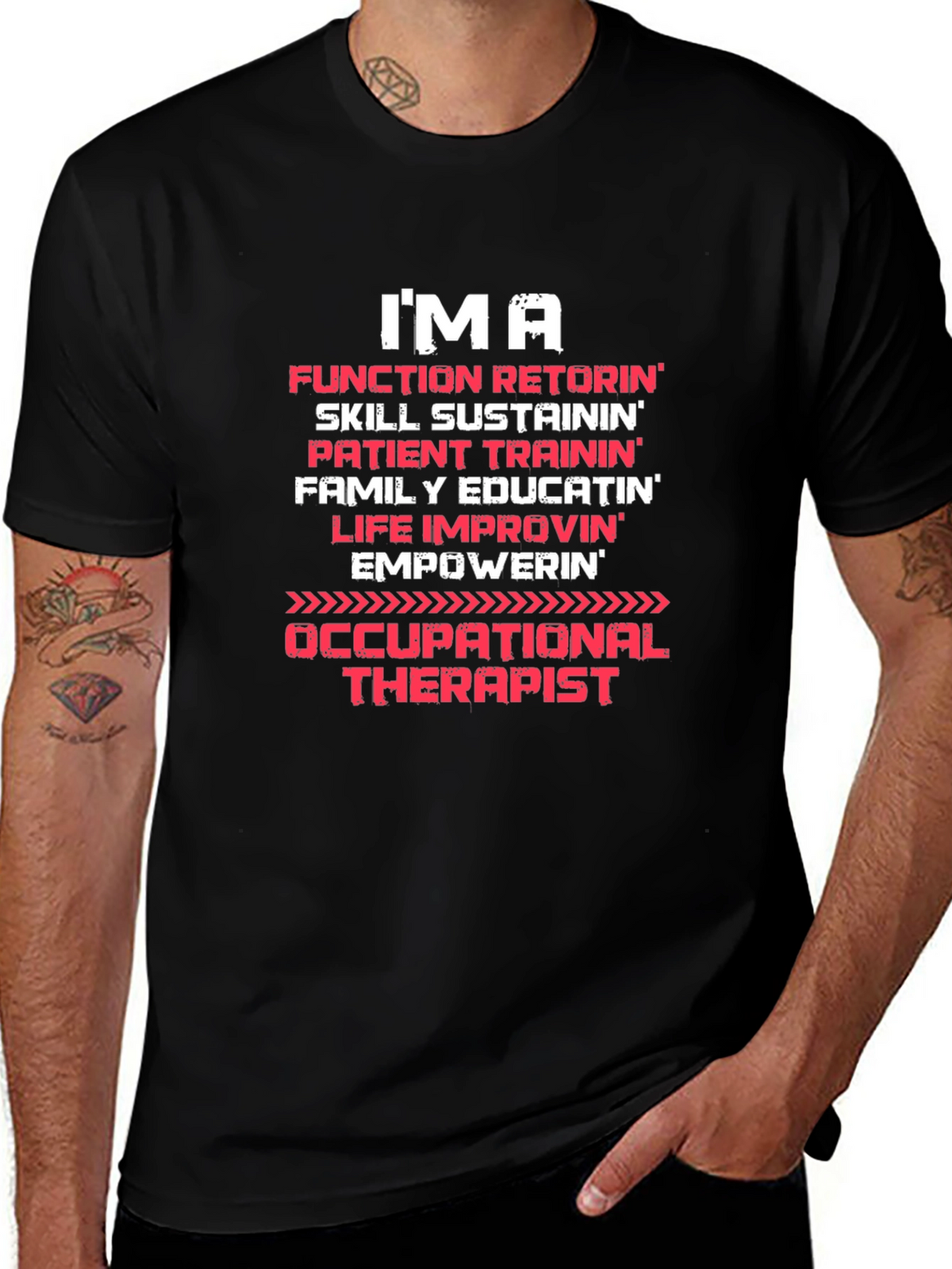 Occupational Therapist T-Shirt - IMA Function Retorin