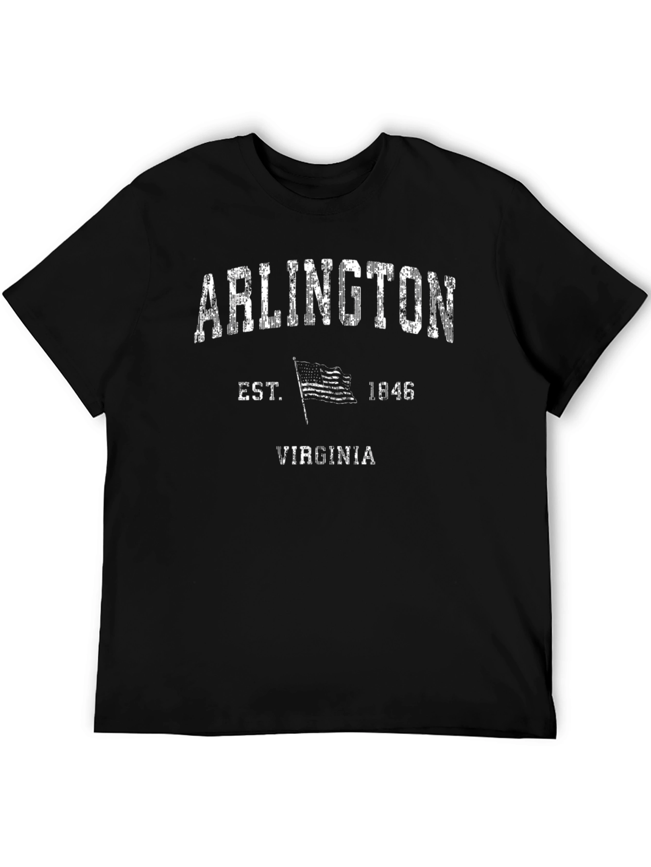 Arlington Virginia Est. 1946 Black T-Shirt
