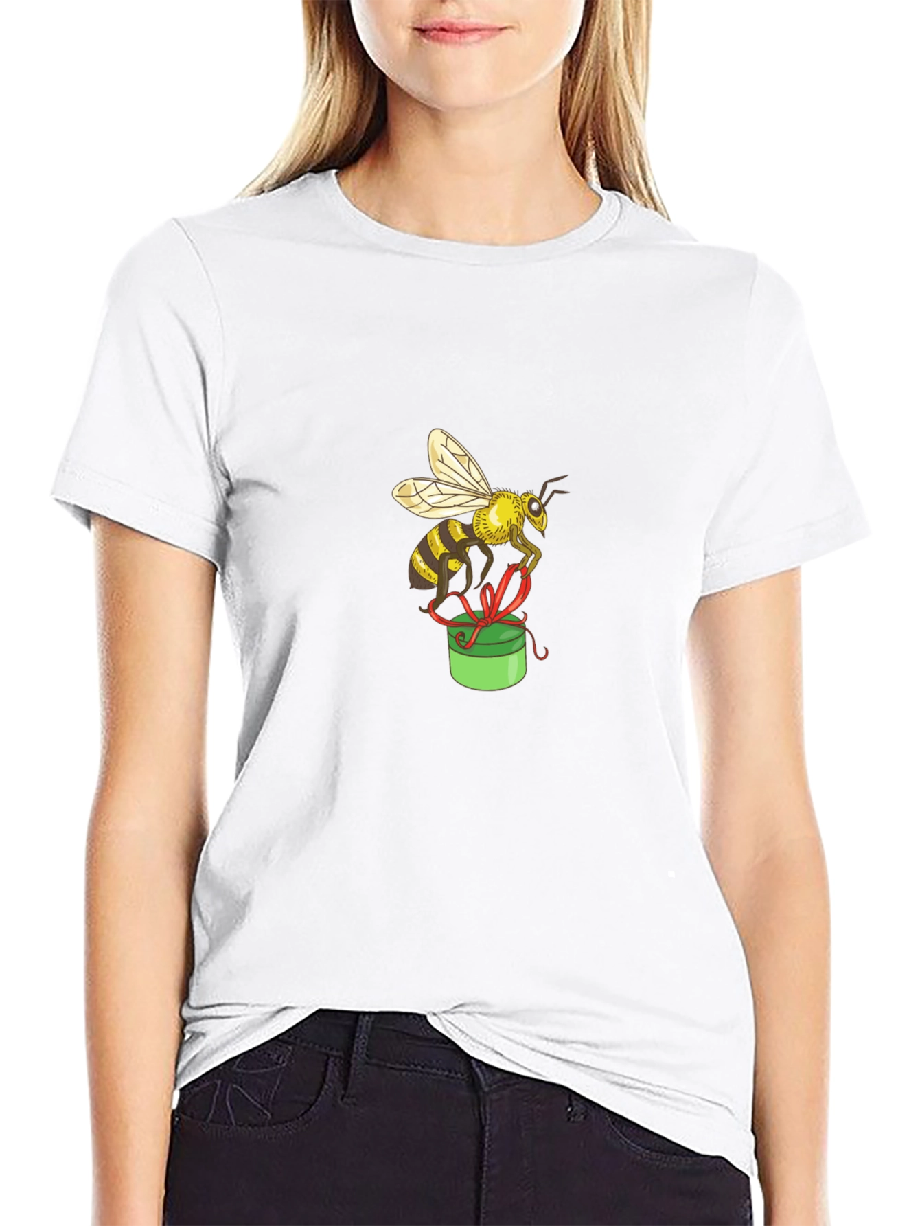 Bee on Gift T-Shirt - Unique Graphic Tee
