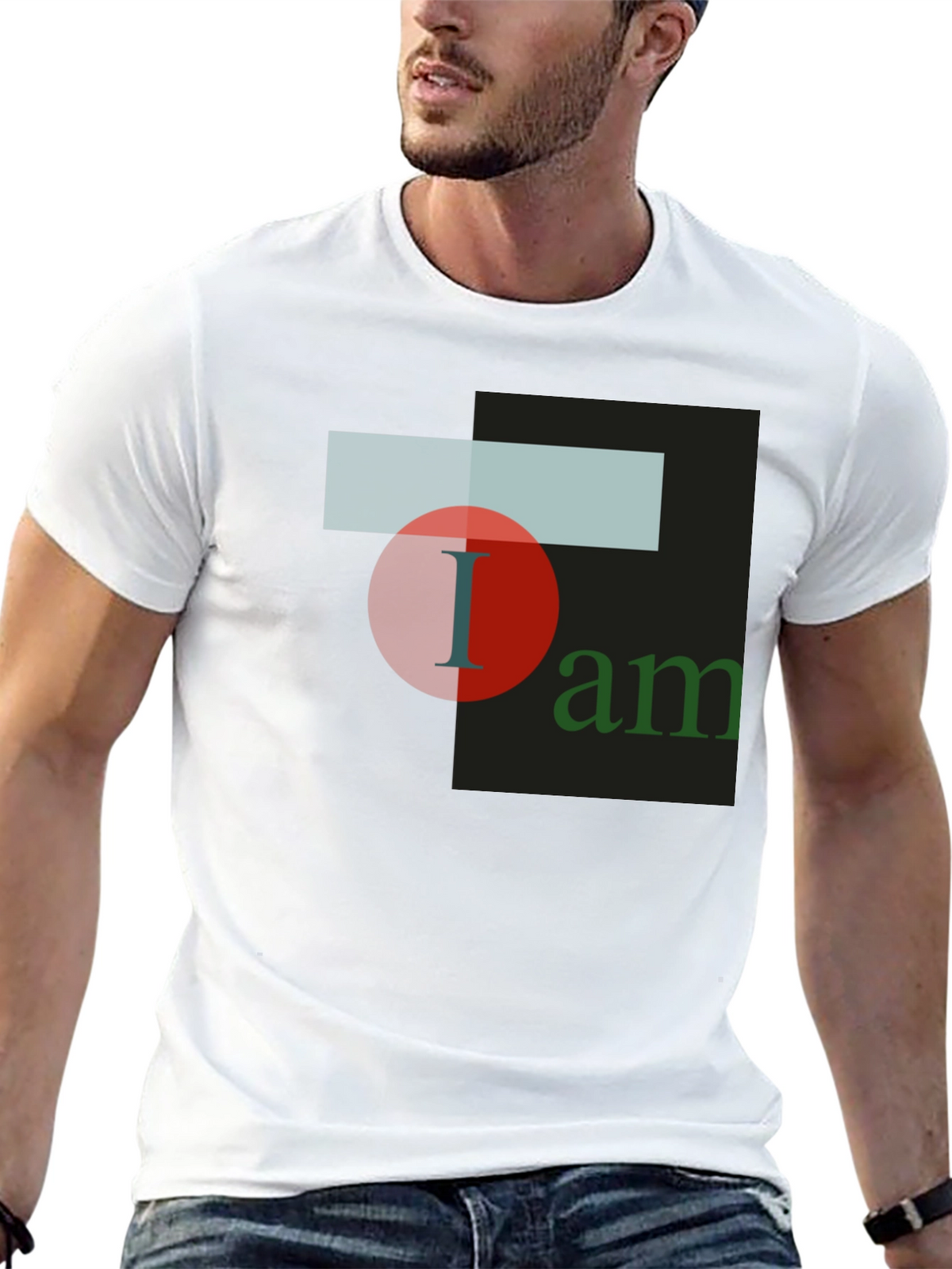 I am Graphic Tee - Modern Design