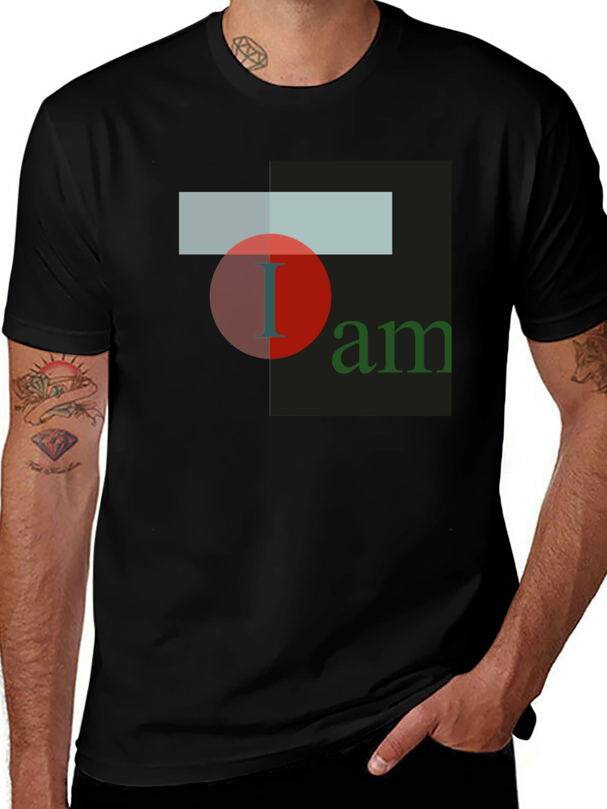 I am Graphic Tee - Modern Design