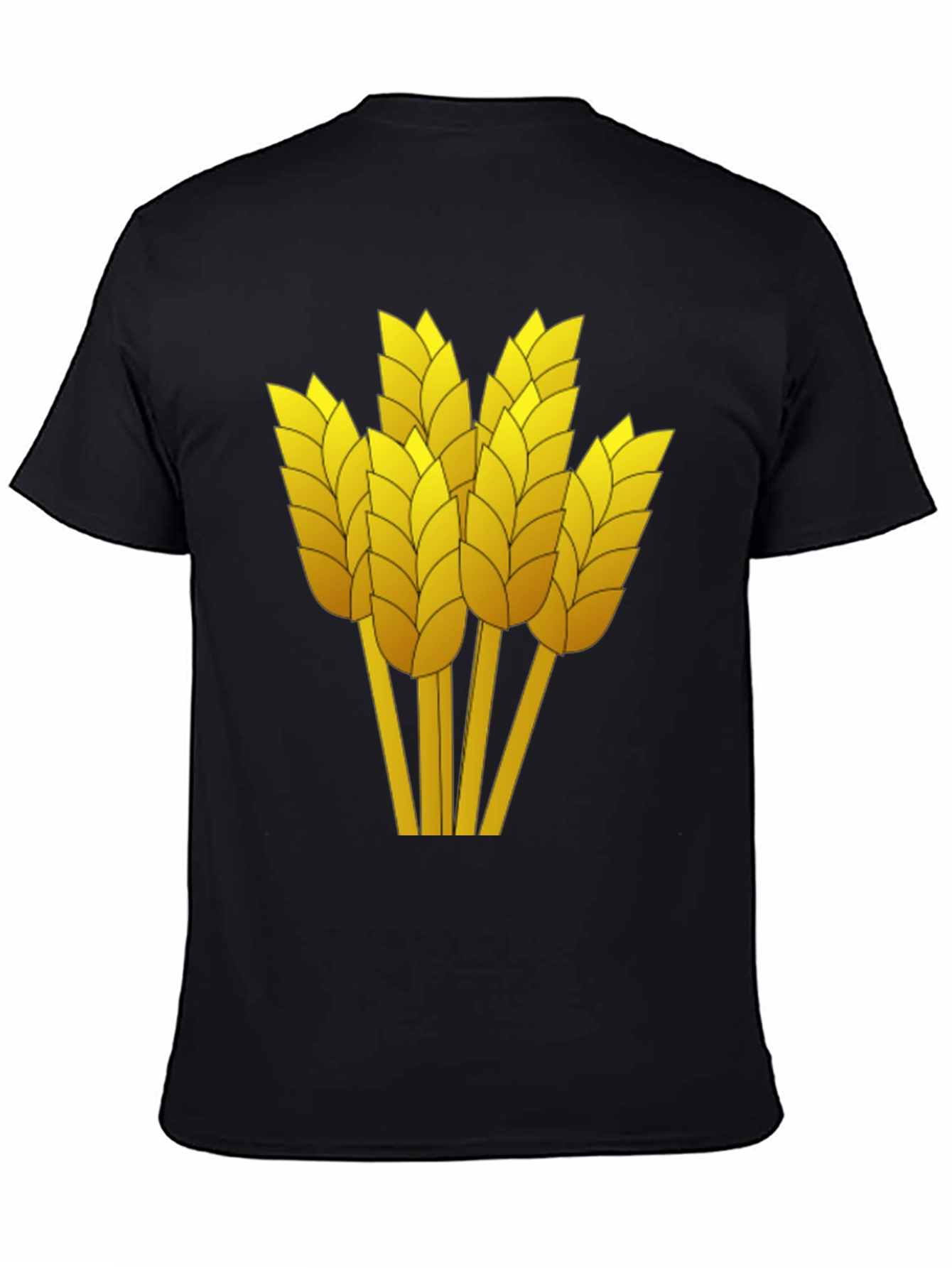 Wheat Graphic Tee - Harvest Season Style