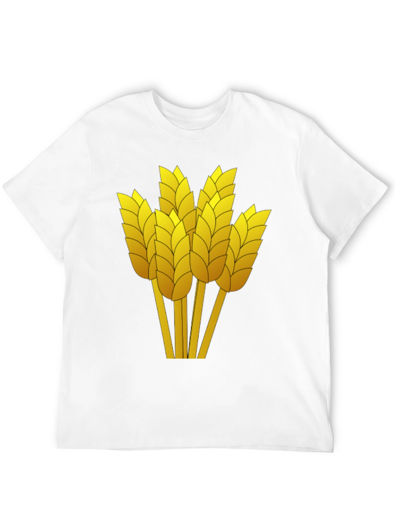 Wheat Graphic Tee - Harvest Season Style