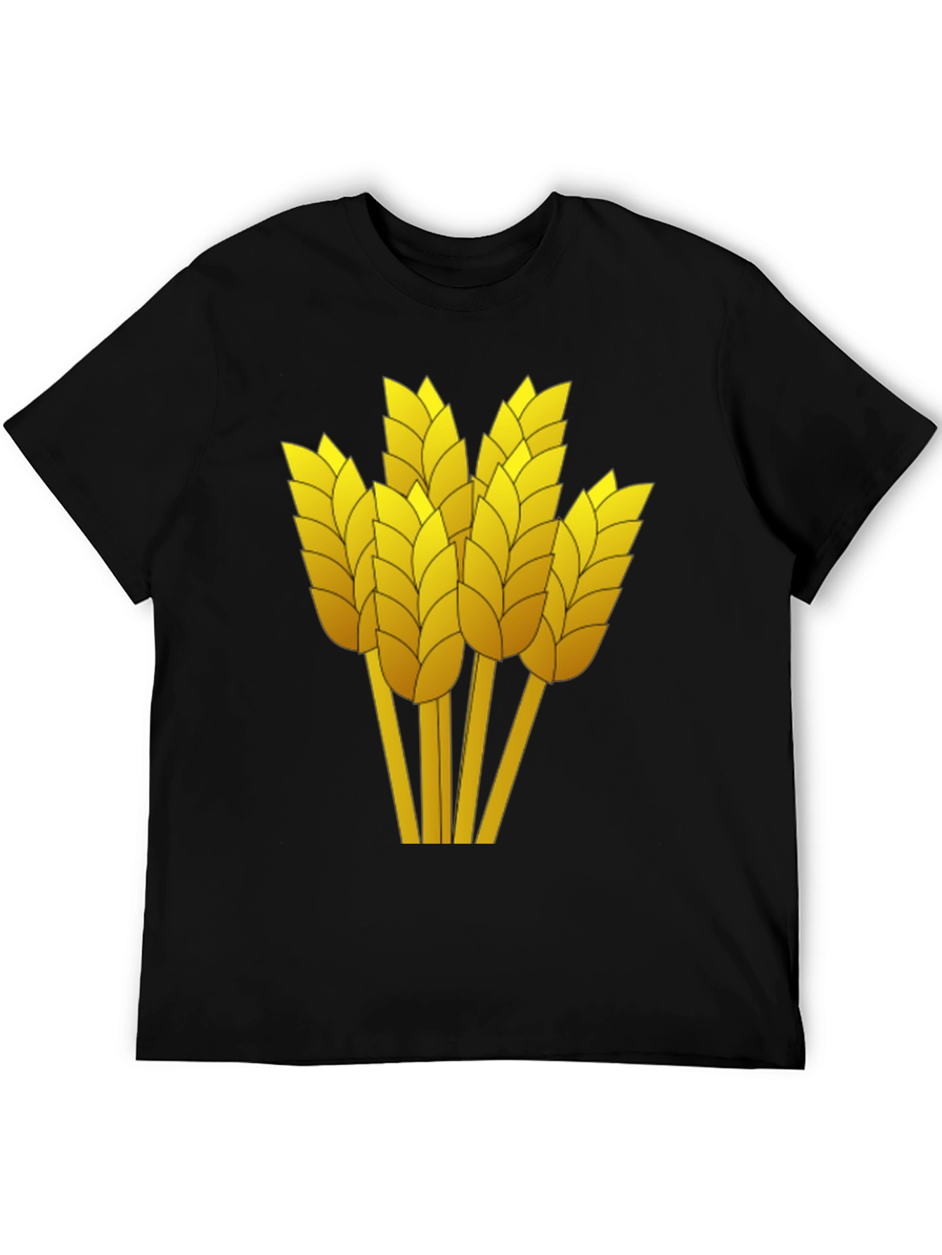 Wheat Graphic Tee - Harvest Season Style
