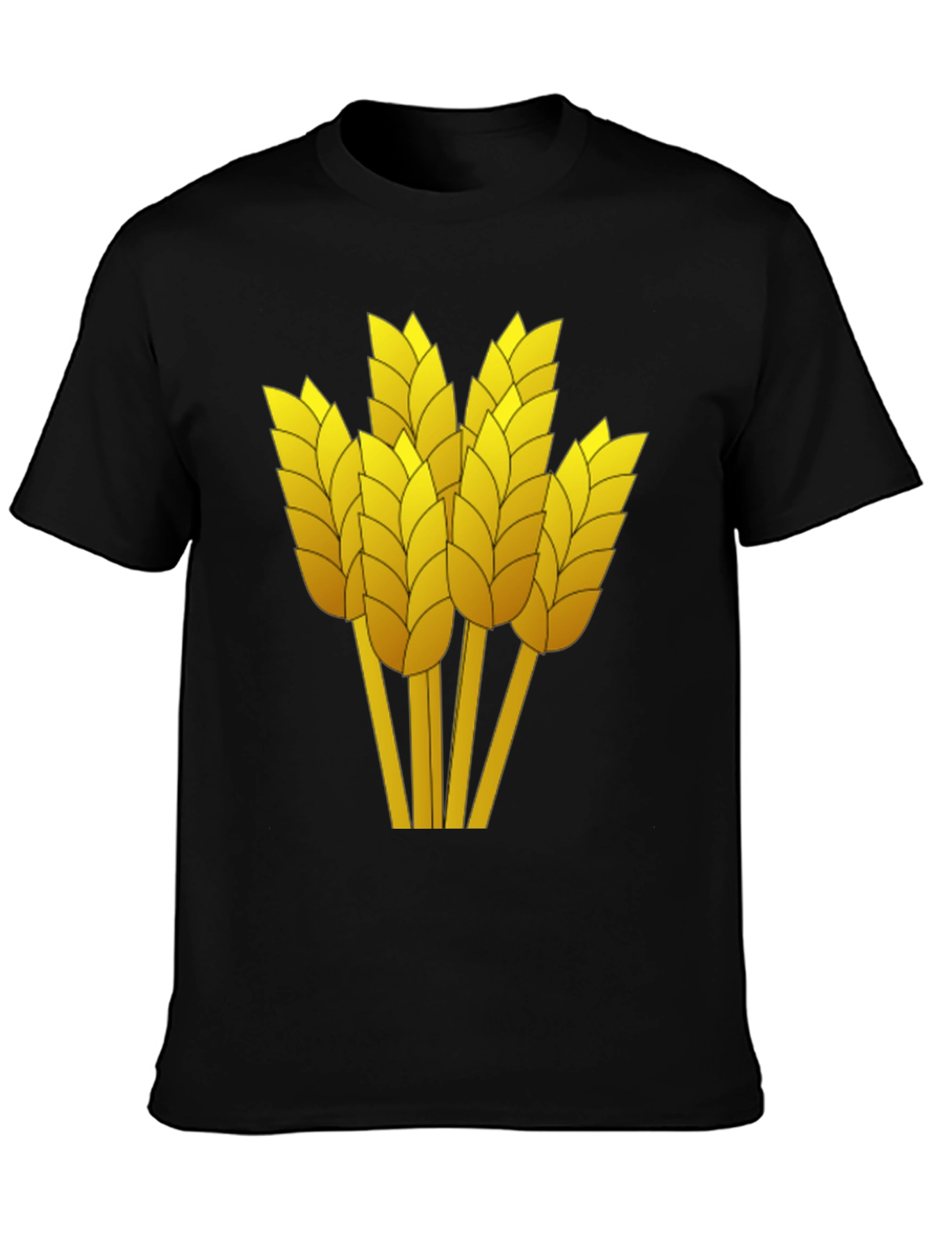 Wheat Graphic Tee - Harvest Season Style