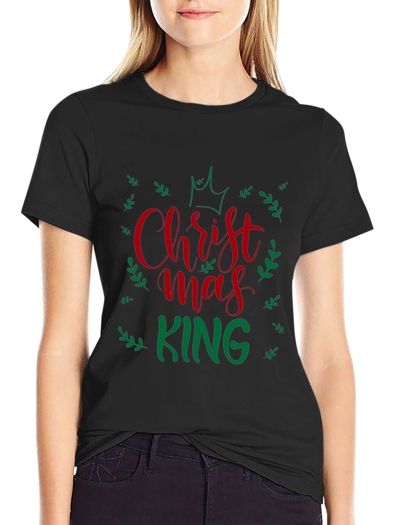 Christmas King Graphic Tee - Holiday Style