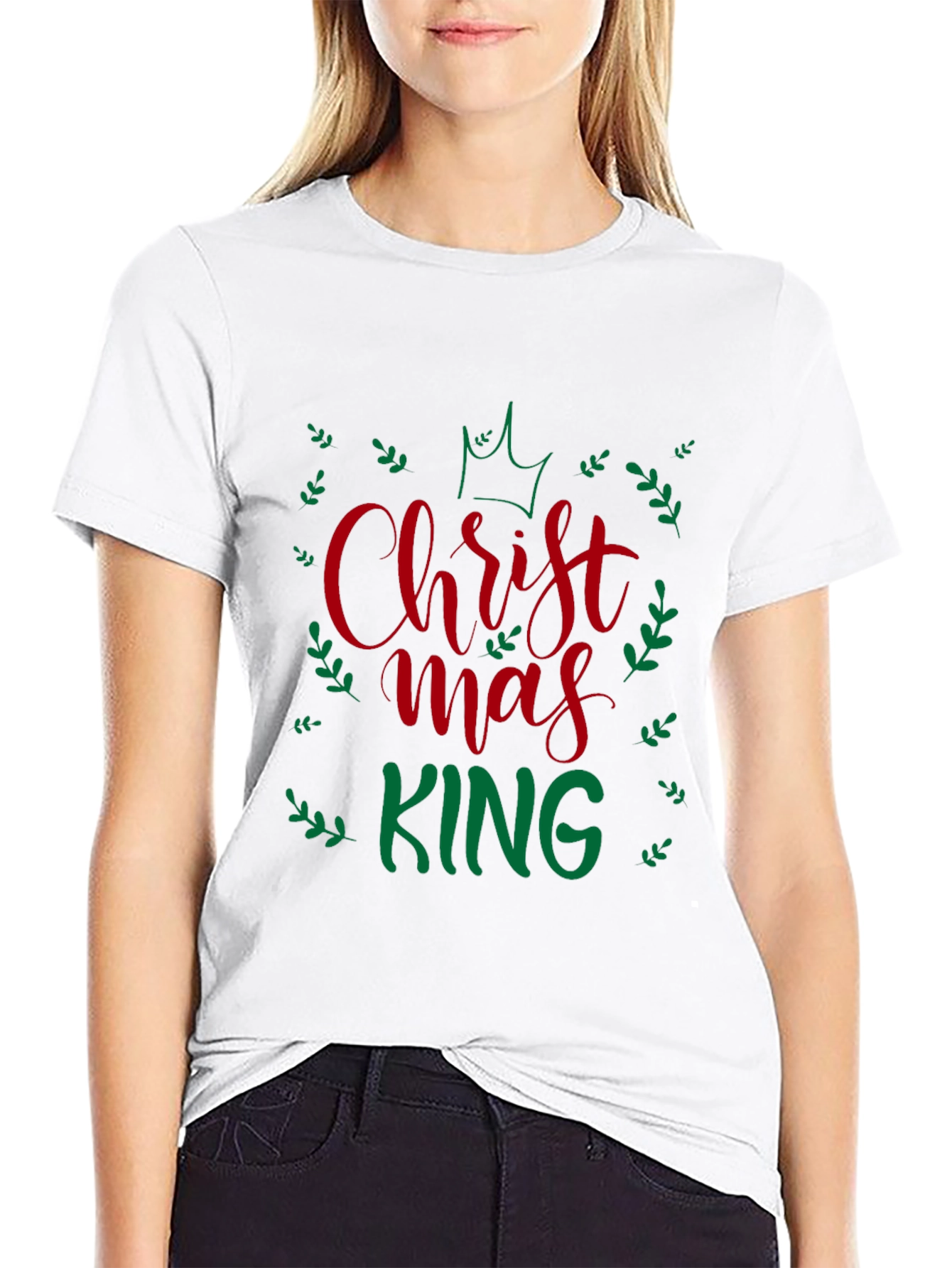 Christmas King Graphic Tee - Holiday Style