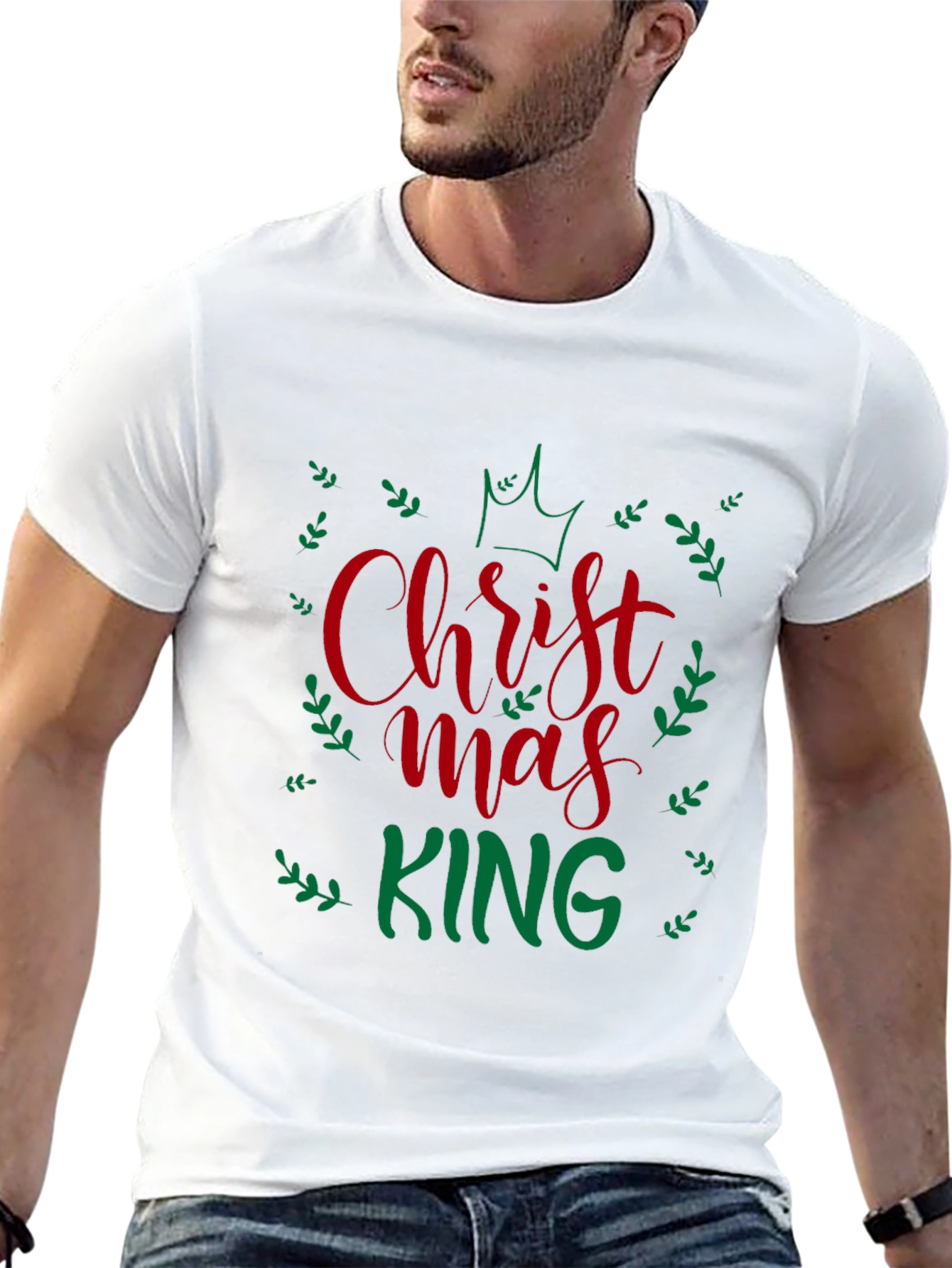 Christmas King Graphic Tee - Holiday Style