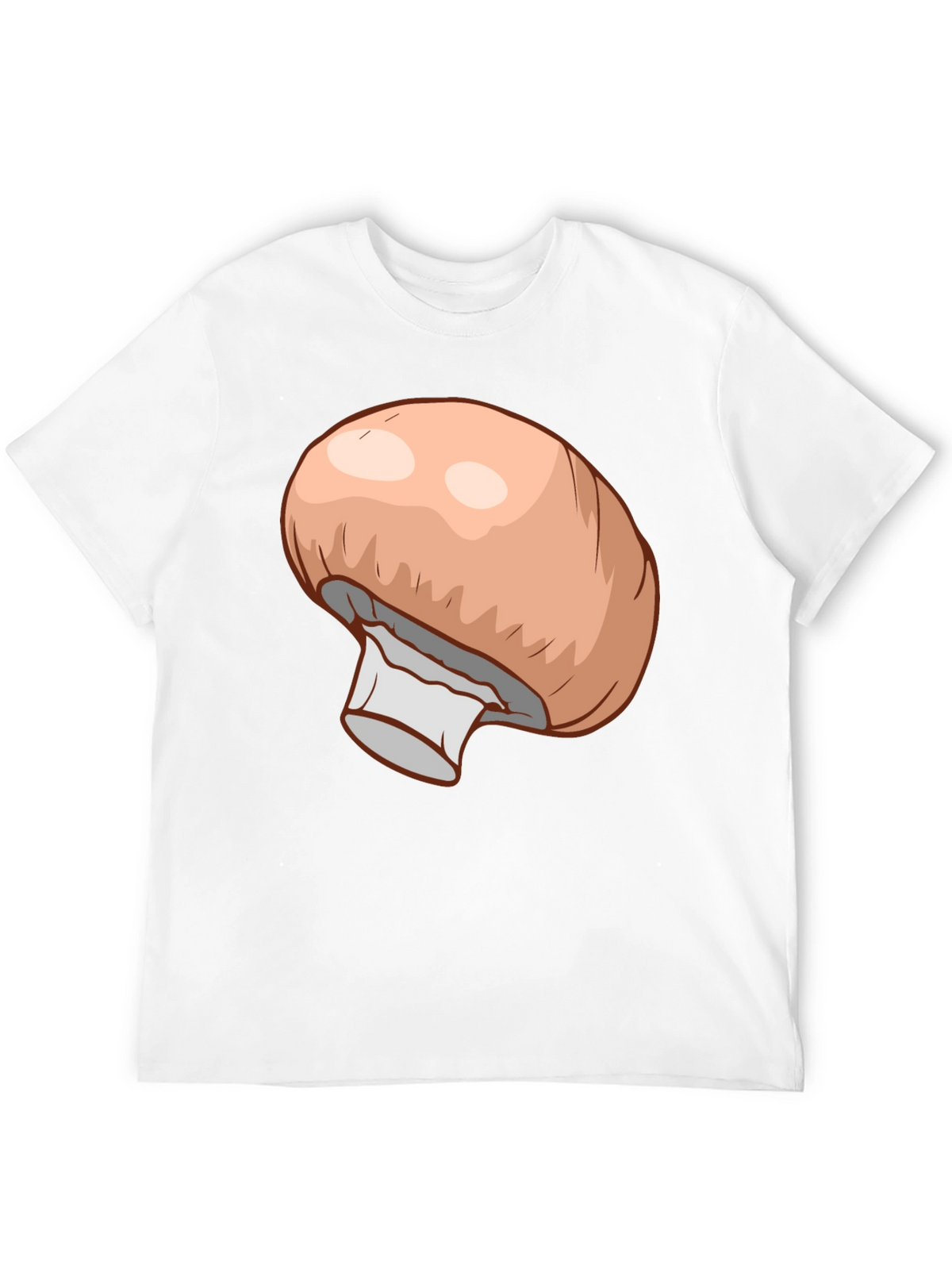 Mushroom Graphic Black T-Shirt
